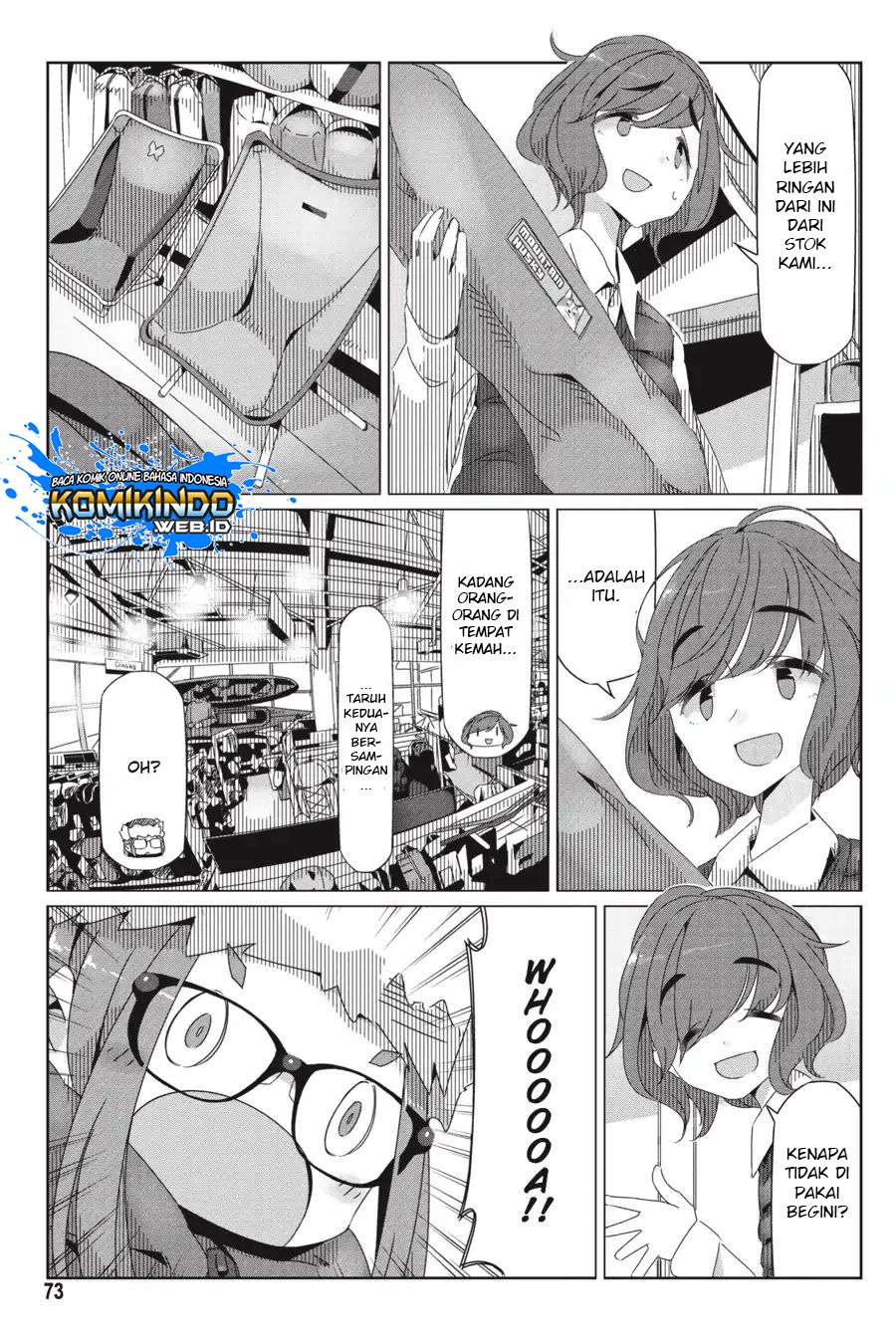 Yuru-Camp Chapter 31 Gambar 21