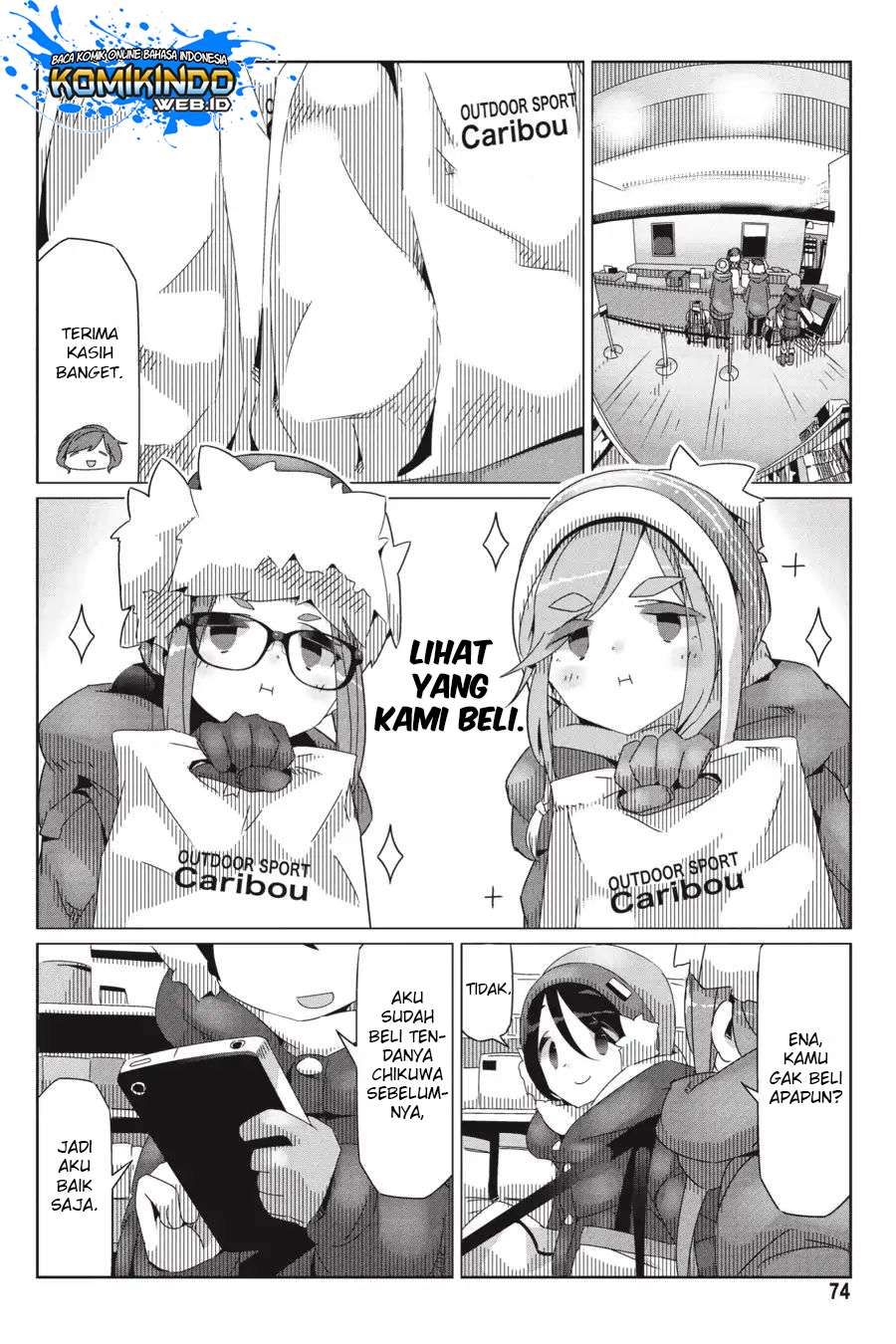 Yuru-Camp Chapter 31 Gambar 22