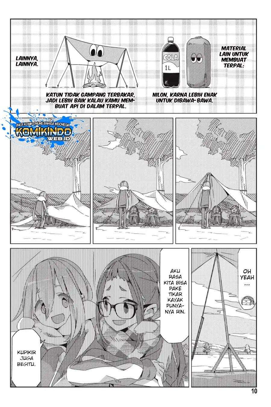 Yuru-Camp Chapter 29 Gambar 12