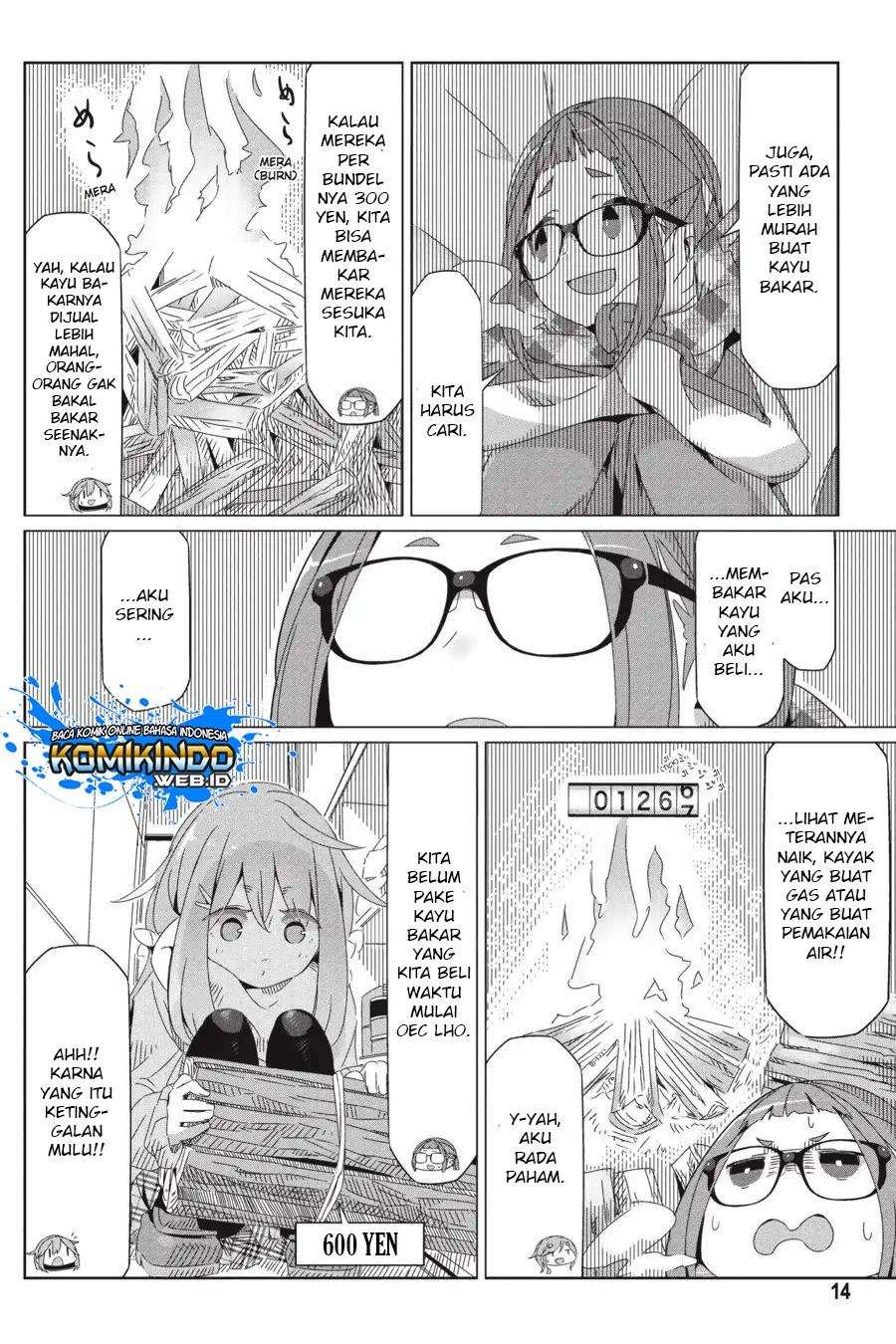 Yuru-Camp Chapter 29 Gambar 17