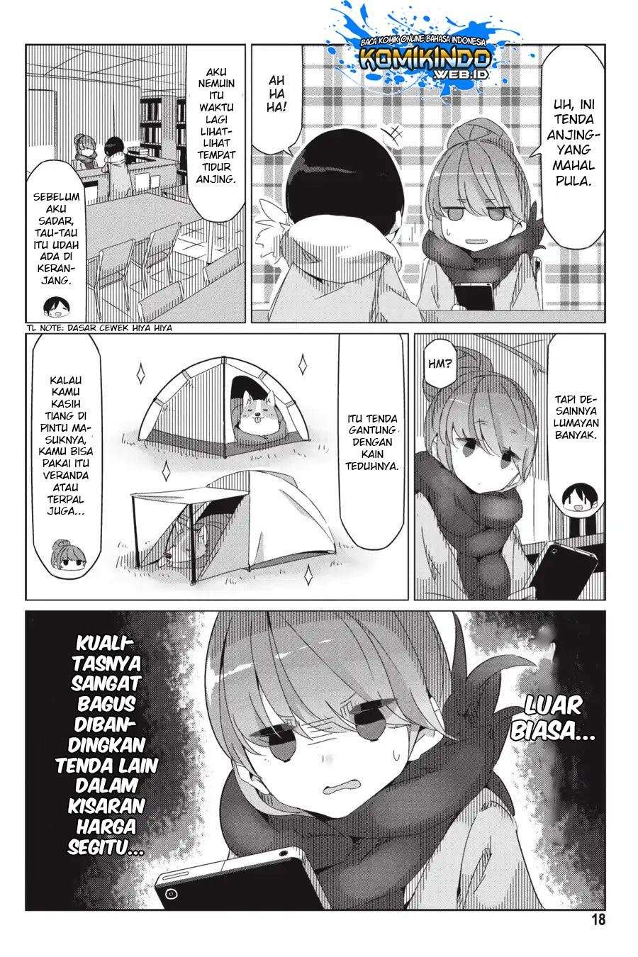 Yuru-Camp Chapter 29 Gambar 21