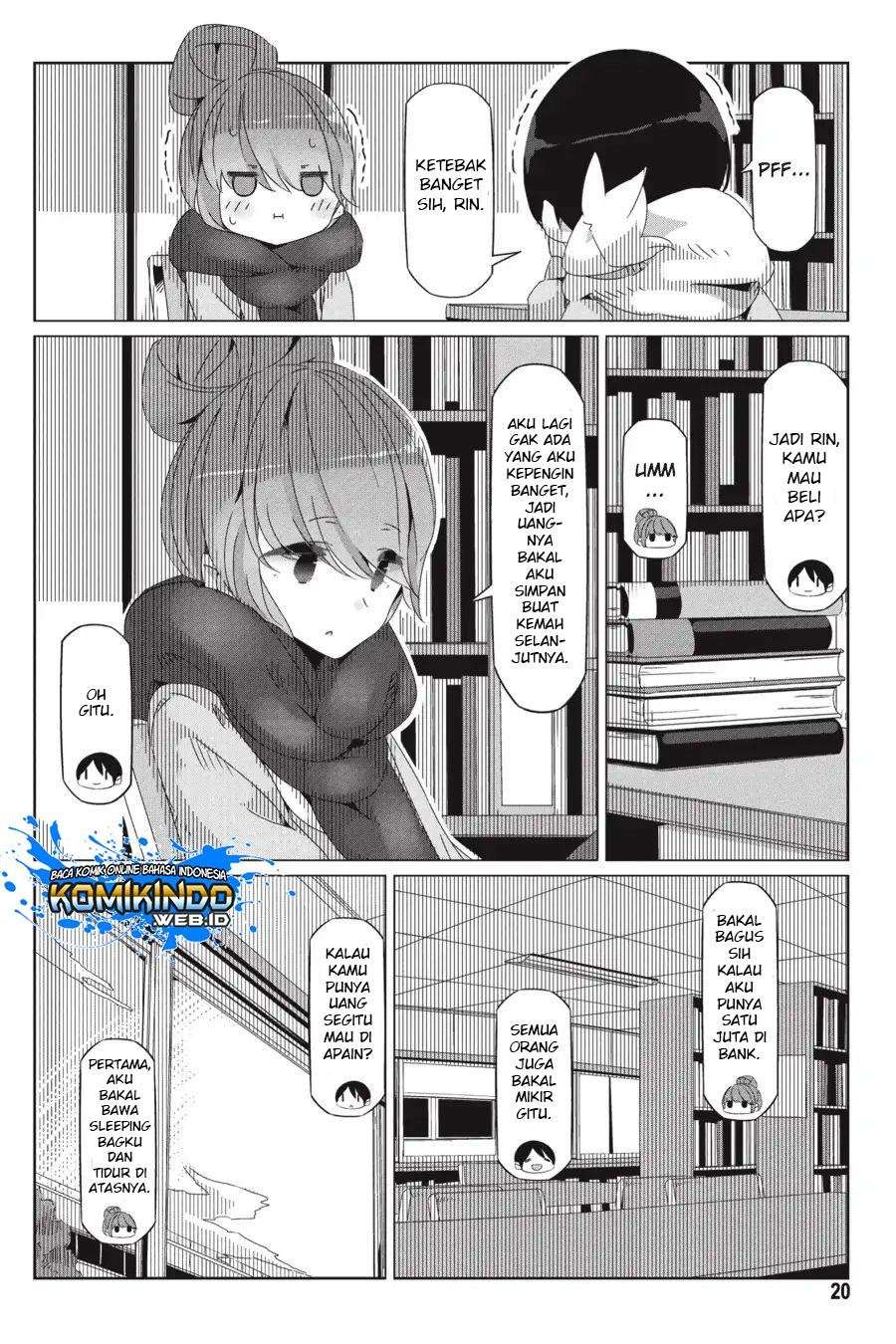 Yuru-Camp Chapter 29 Gambar 23