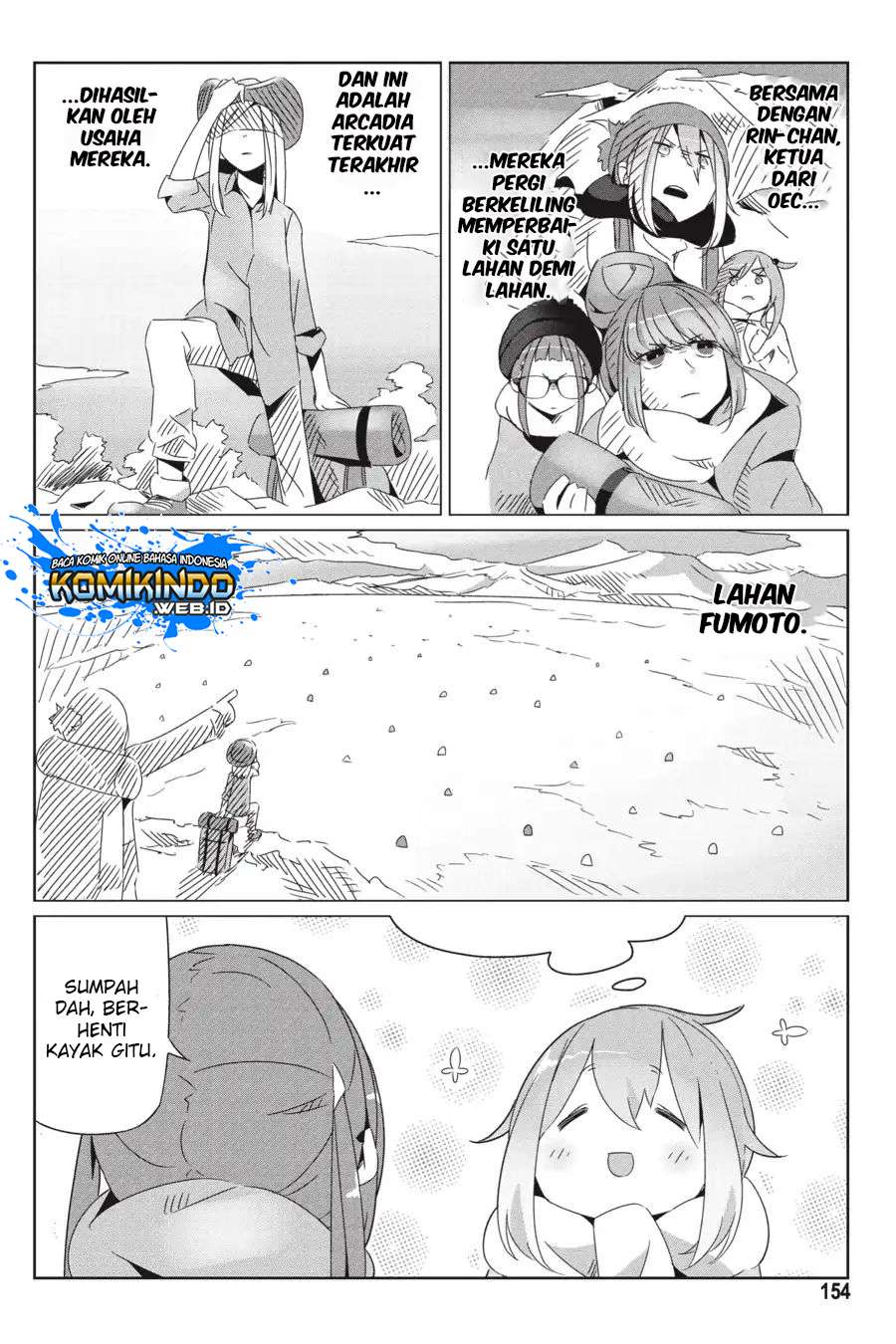 Yuru-Camp Chapter 28.5 Gambar 11