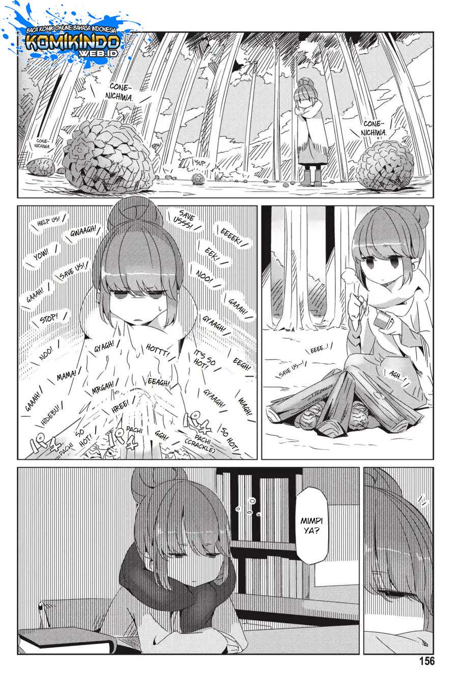 Yuru-Camp Chapter 28.5 Gambar 13