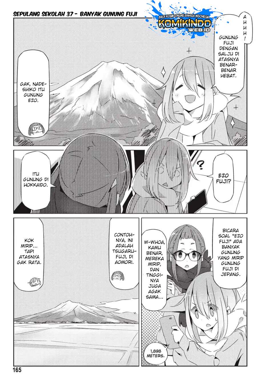 Yuru-Camp Chapter 28.5 Gambar 22