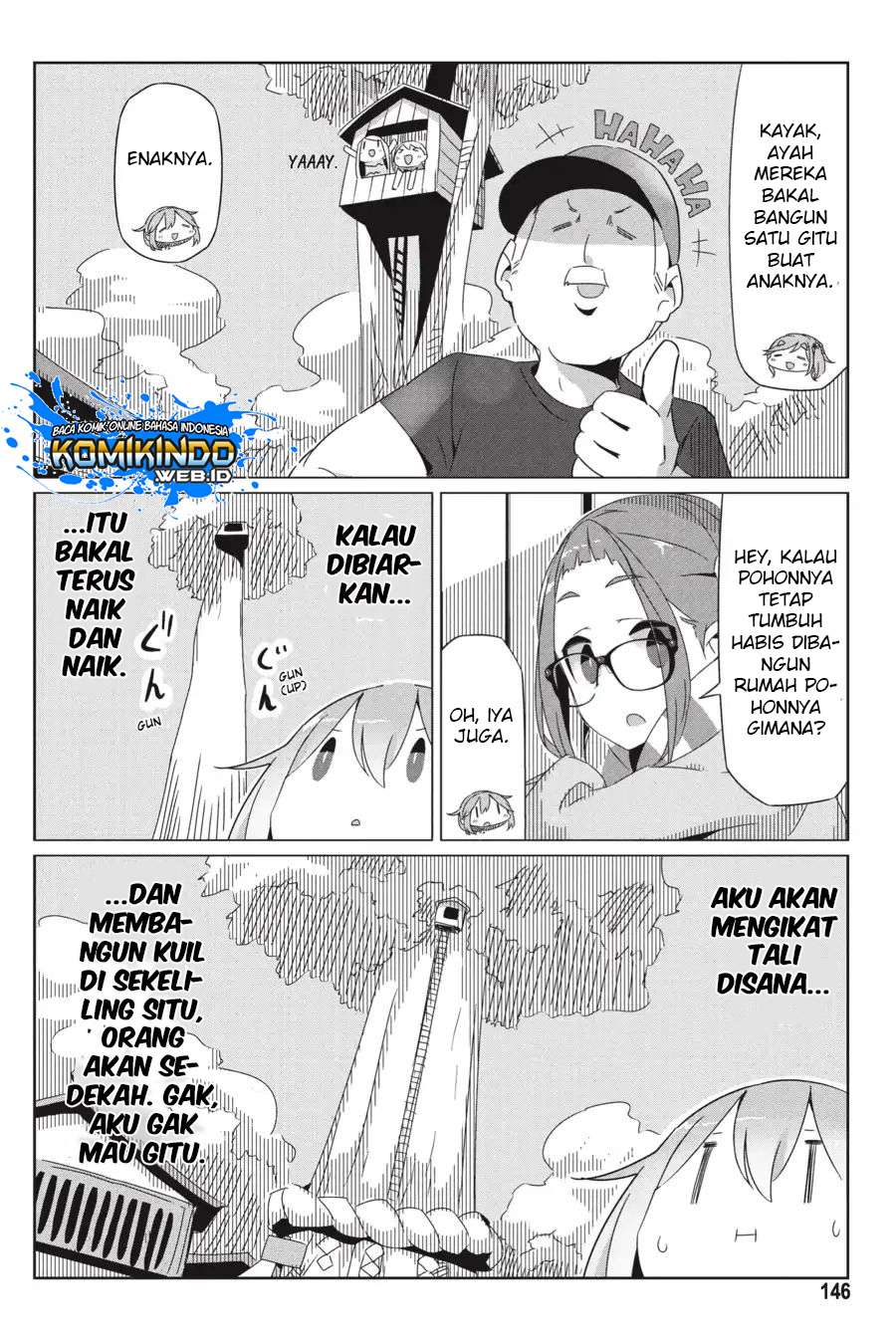 Yuru-Camp Chapter 28.5 Gambar 3