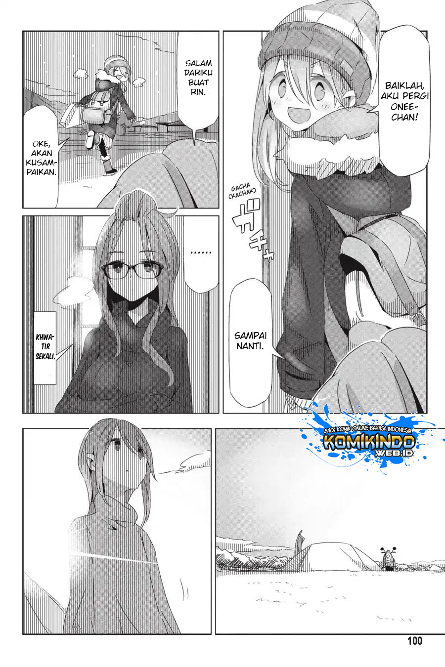 Yuru-Camp Chapter 27 Gambar 12