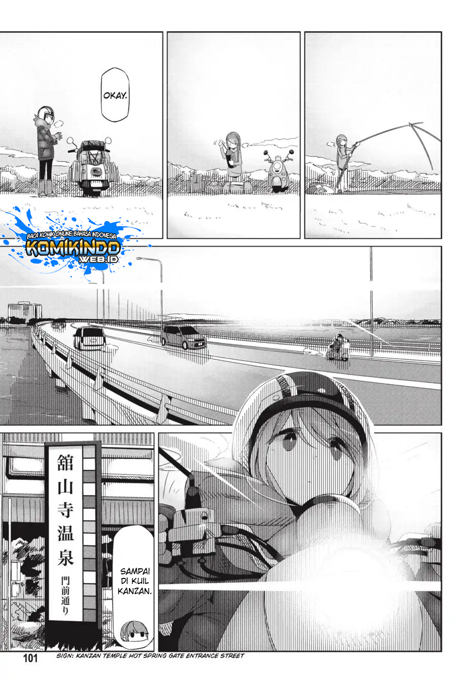 Yuru-Camp Chapter 27 Gambar 13