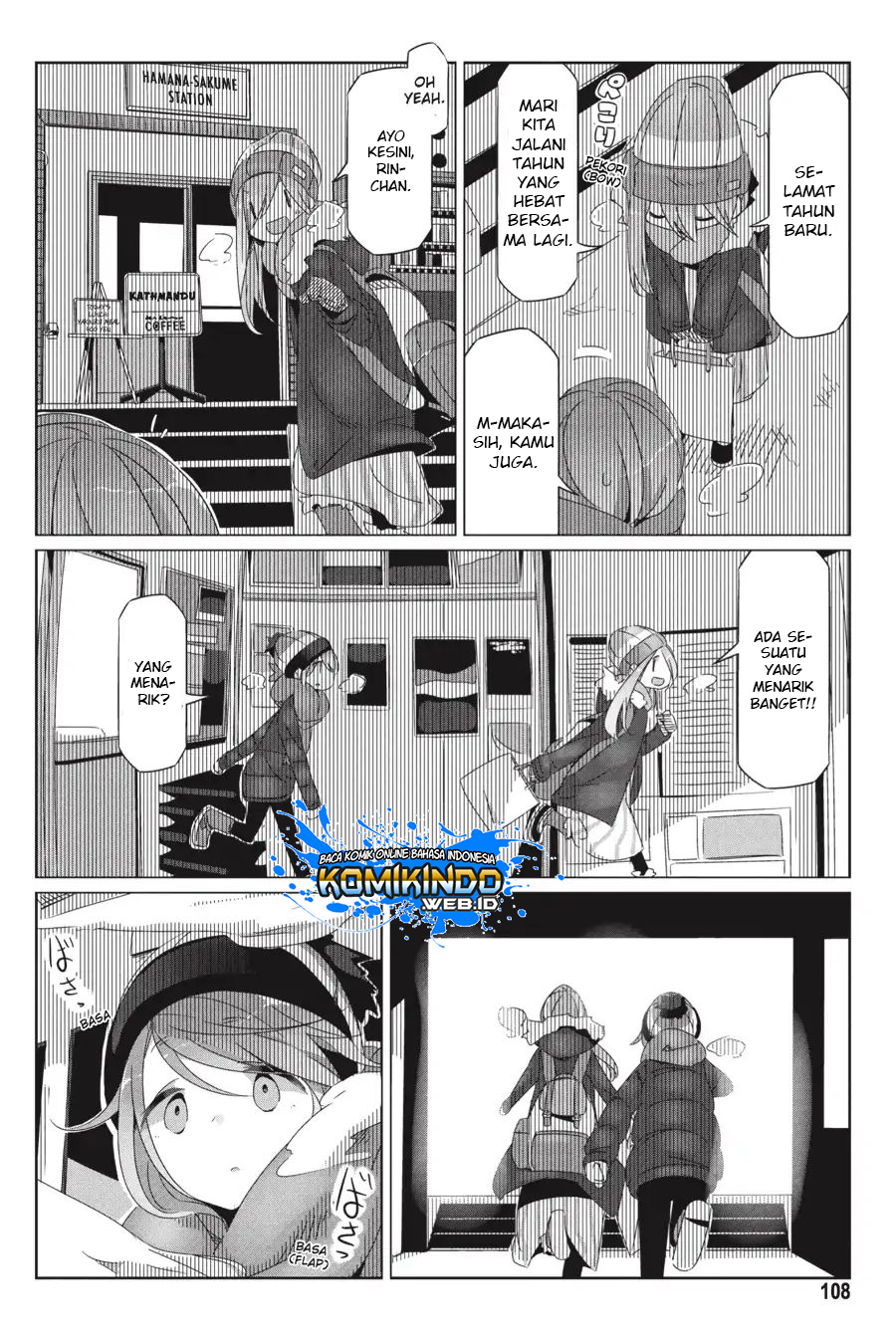 Yuru-Camp Chapter 27 Gambar 20