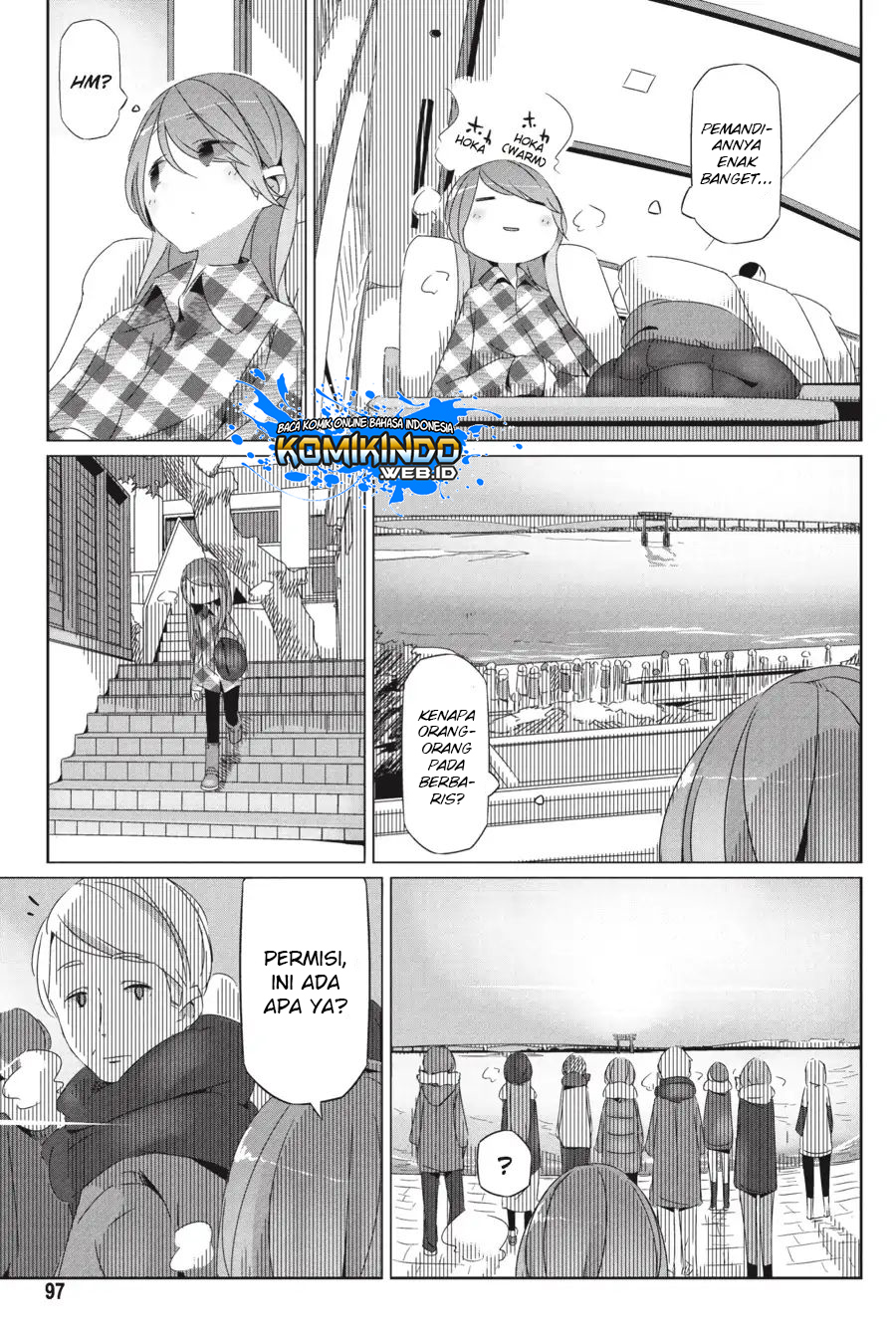 Yuru-Camp Chapter 27 Gambar 9