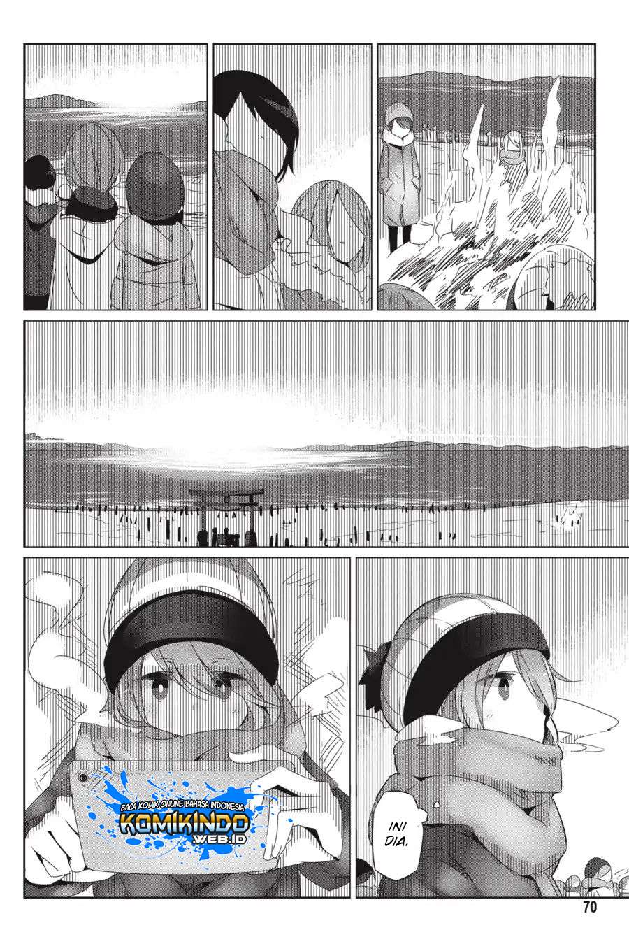 Yuru-Camp Chapter 26 Gambar 14