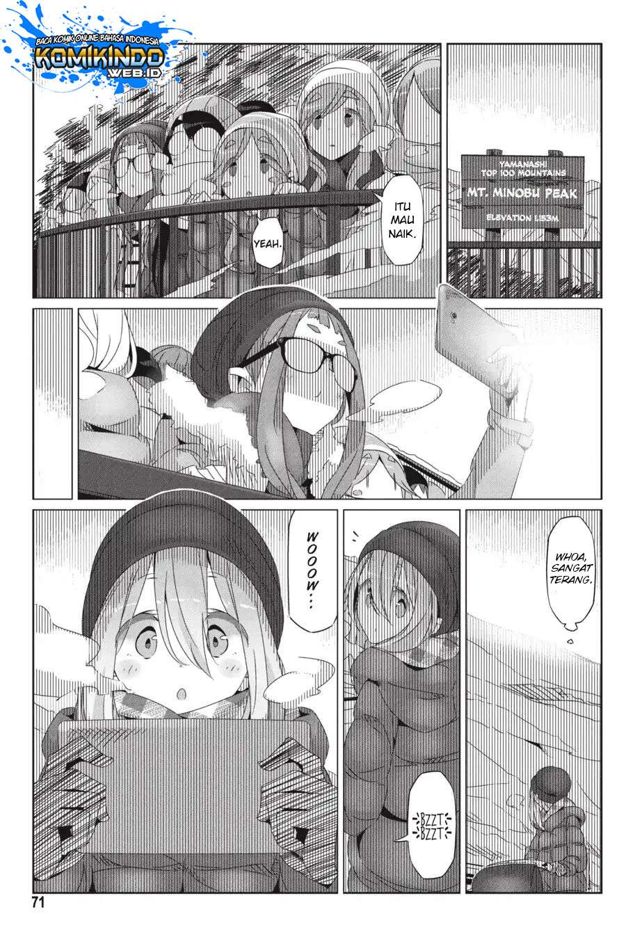 Yuru-Camp Chapter 26 Gambar 15