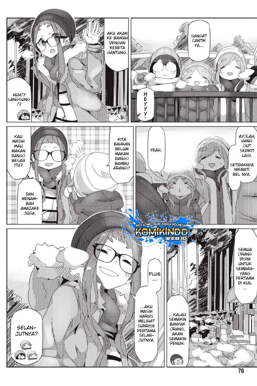 Yuru-Camp Chapter 26 Gambar 19