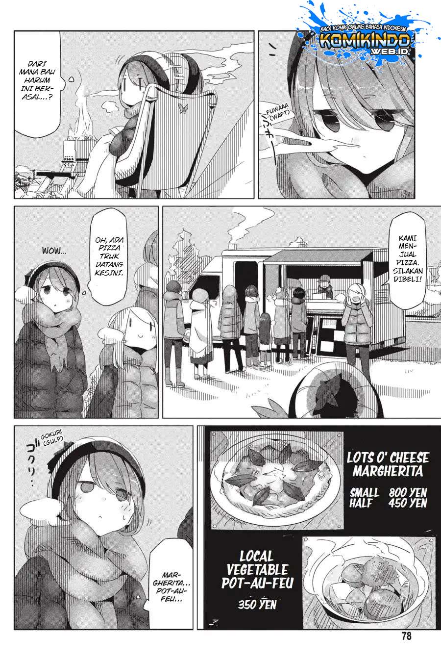 Yuru-Camp Chapter 26 Gambar 21