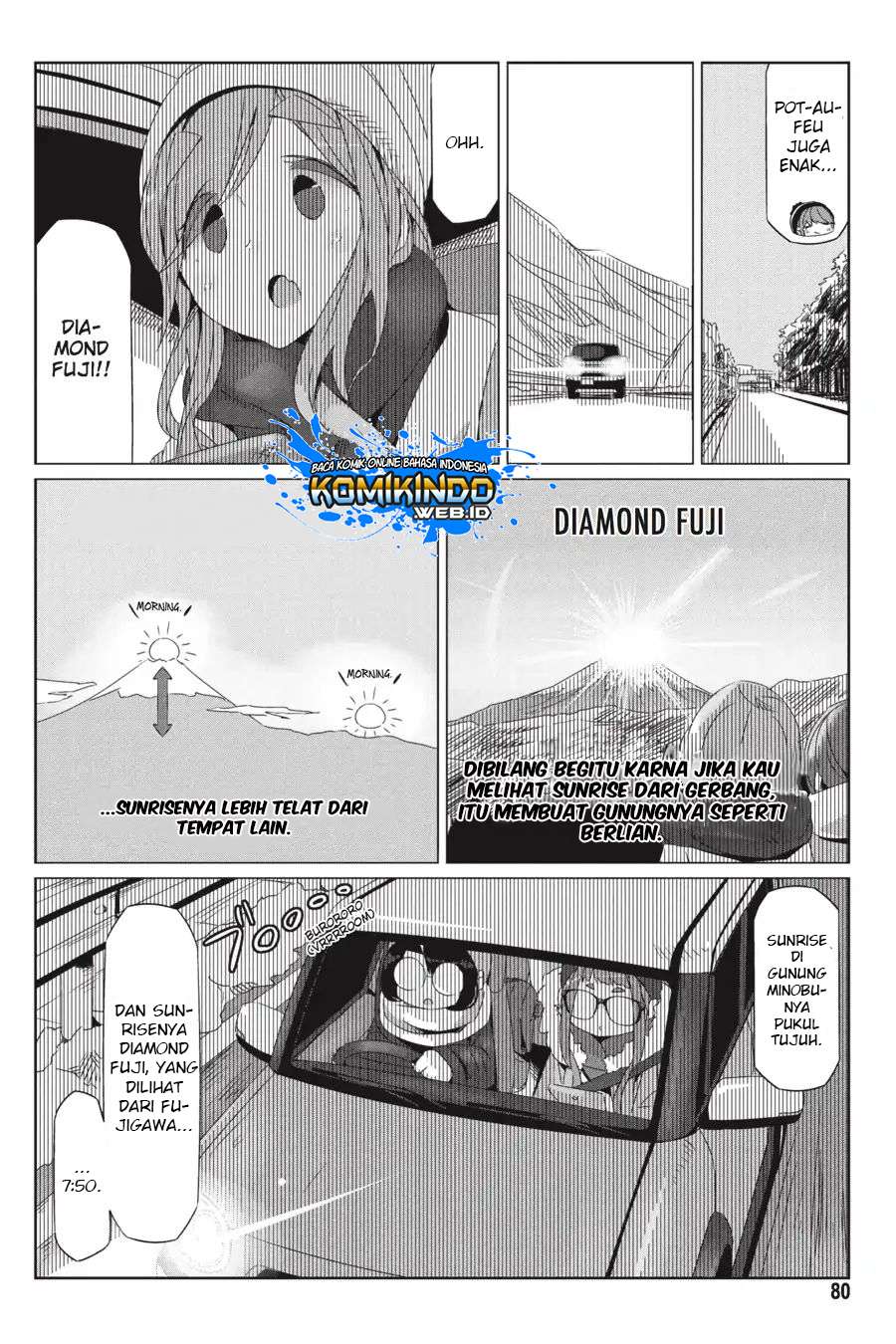 Yuru-Camp Chapter 26 Gambar 23