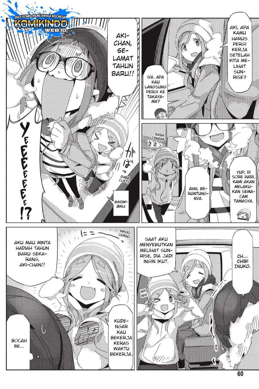 Yuru-Camp Chapter 26 Gambar 4