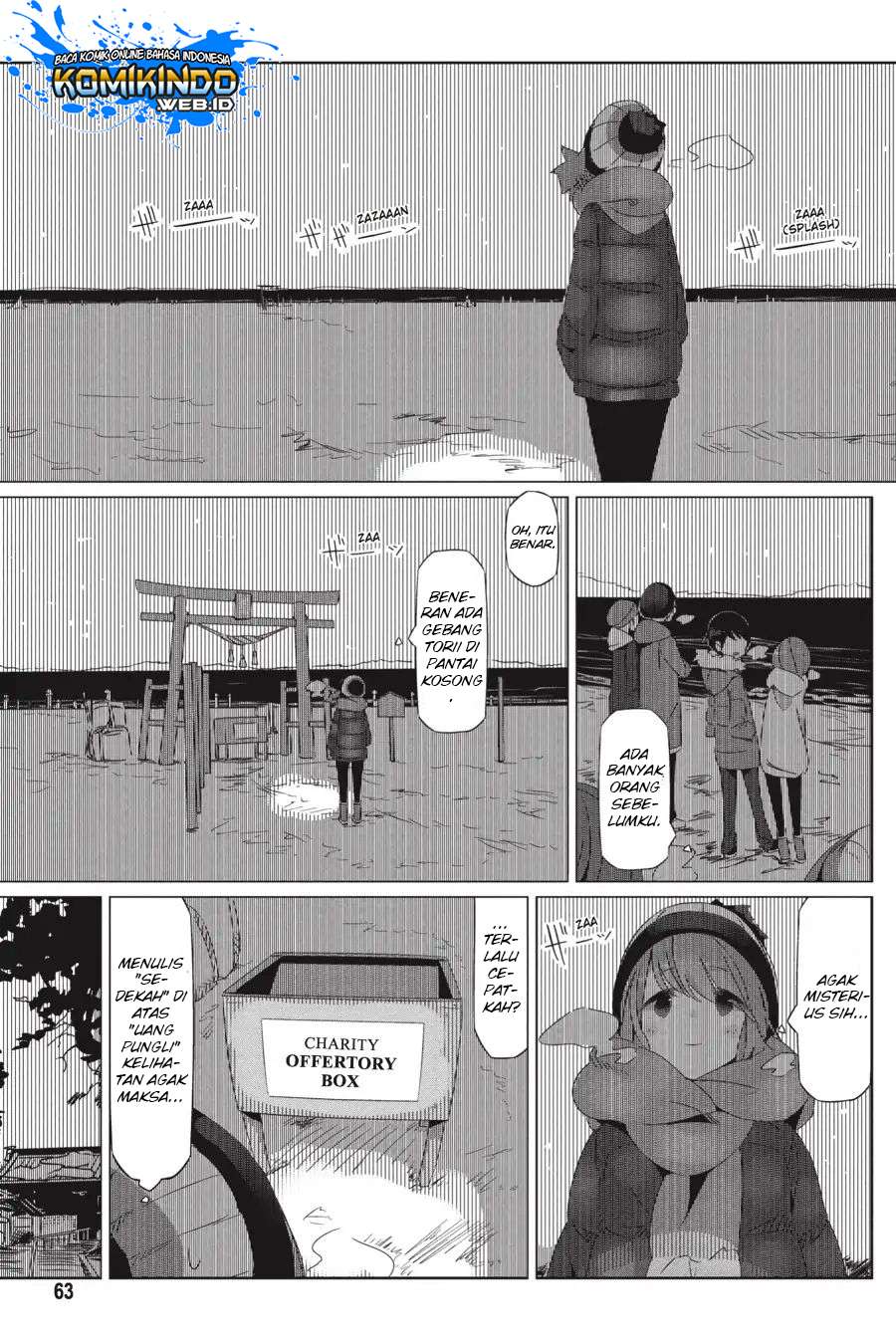 Yuru-Camp Chapter 26 Gambar 7