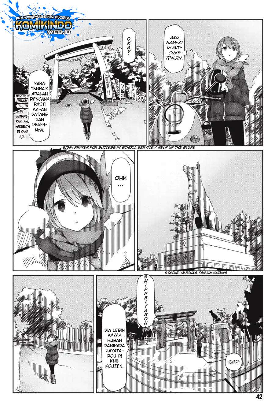 Yuru-Camp Chapter 25 Gambar 10