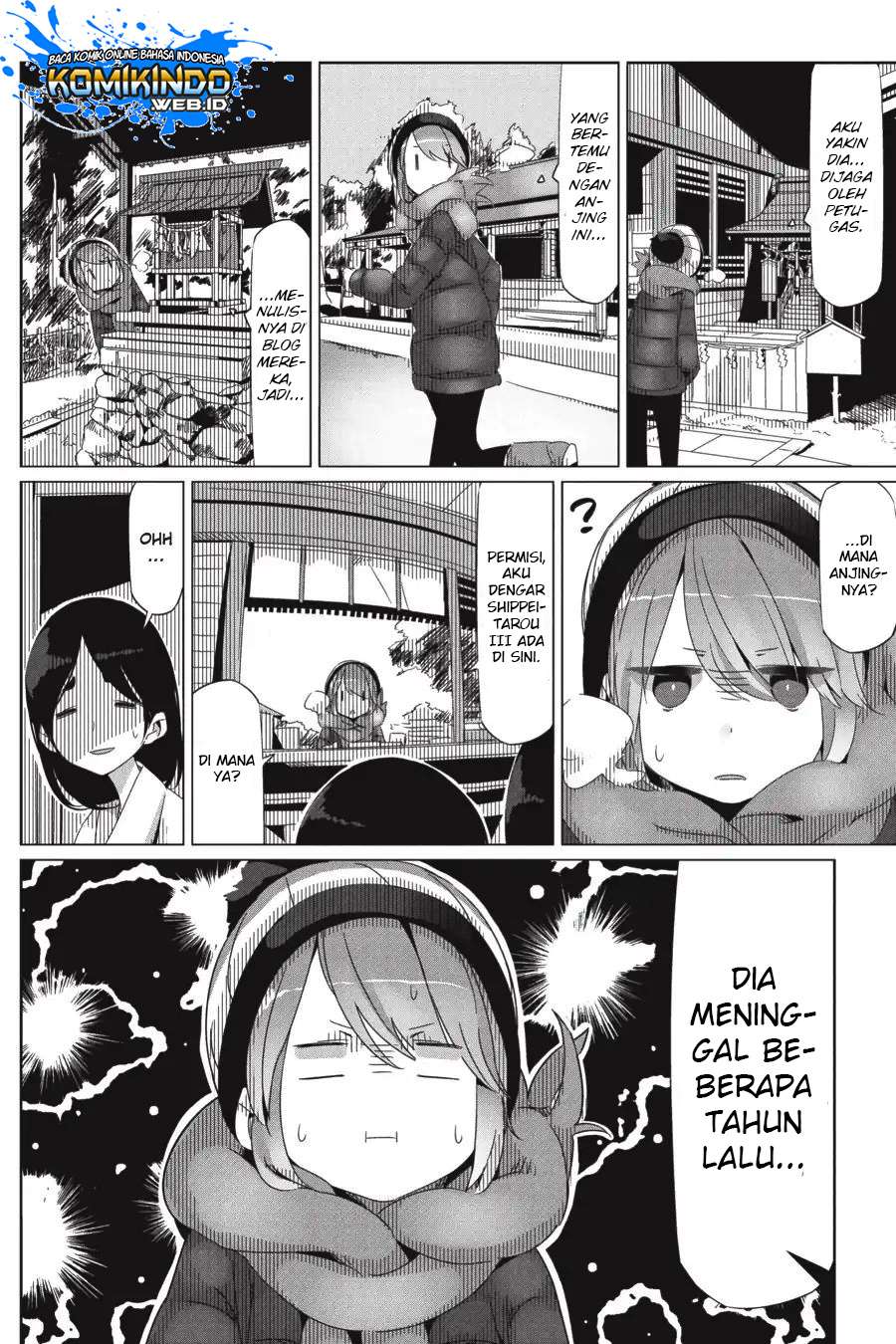 Yuru-Camp Chapter 25 Gambar 12