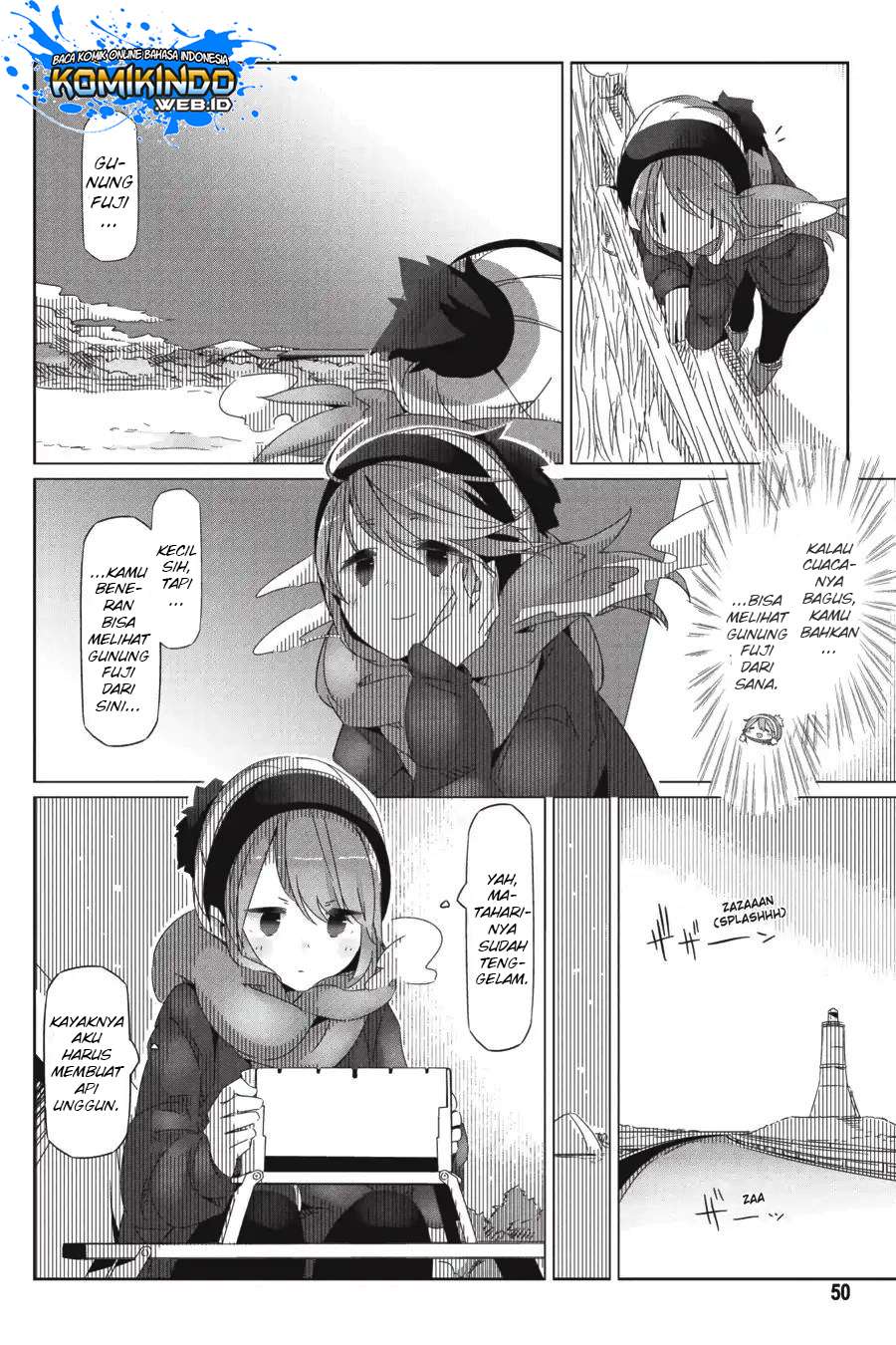 Yuru-Camp Chapter 25 Gambar 18