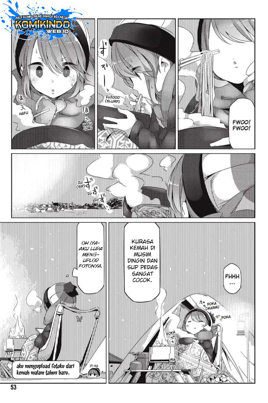 Yuru-Camp Chapter 25 Gambar 21