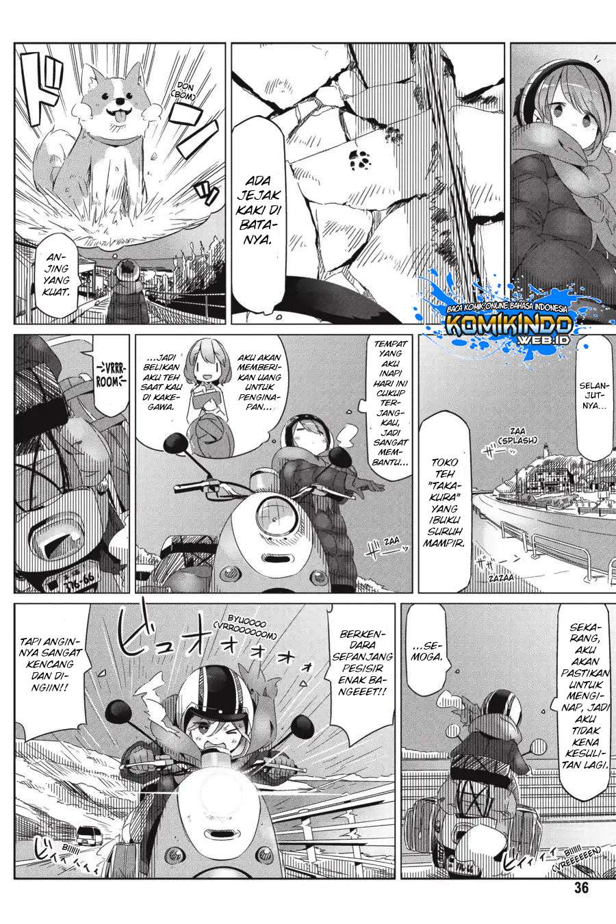 Yuru-Camp Chapter 25 Gambar 4