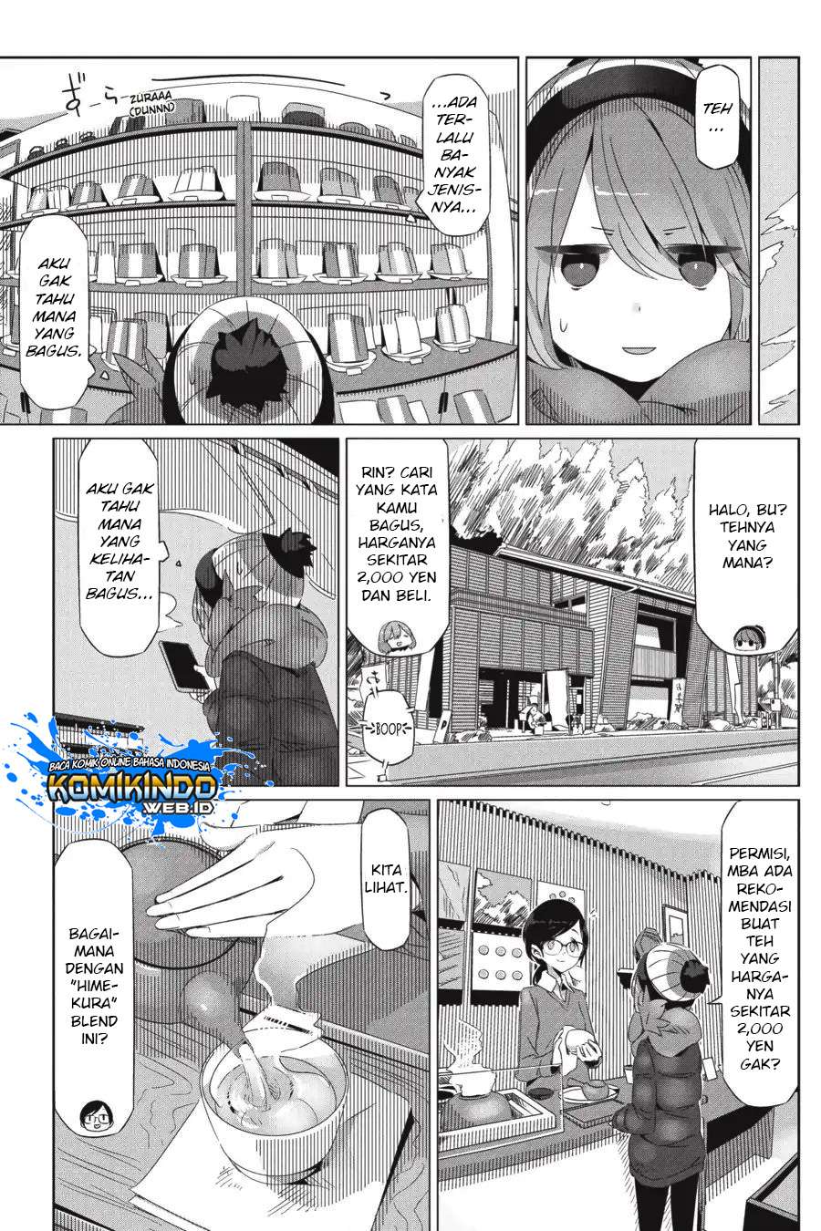 Yuru-Camp Chapter 25 Gambar 5