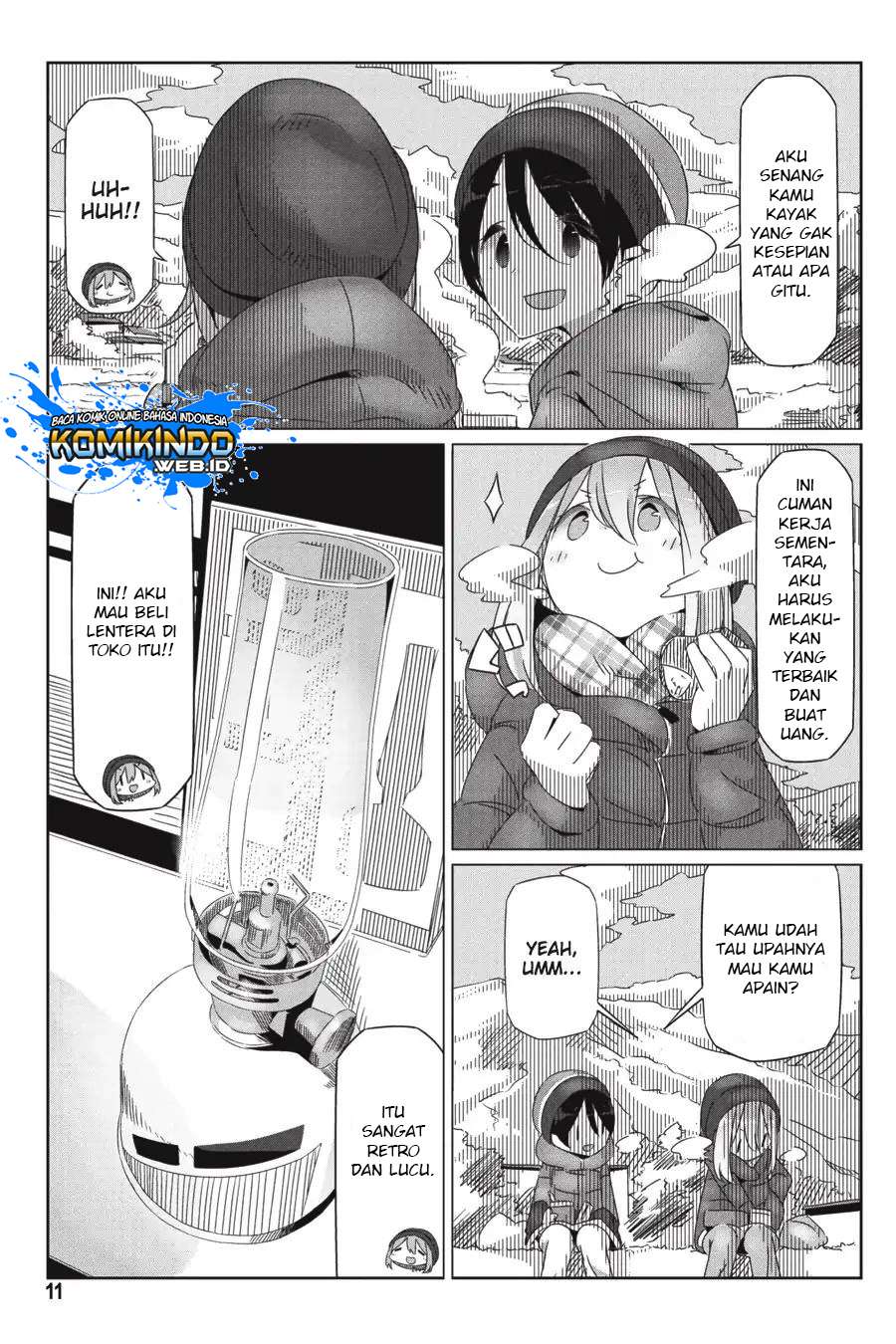 Yuru-Camp Chapter 24 Gambar 13