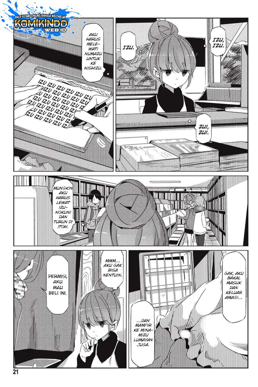 Yuru-Camp Chapter 24 Gambar 23