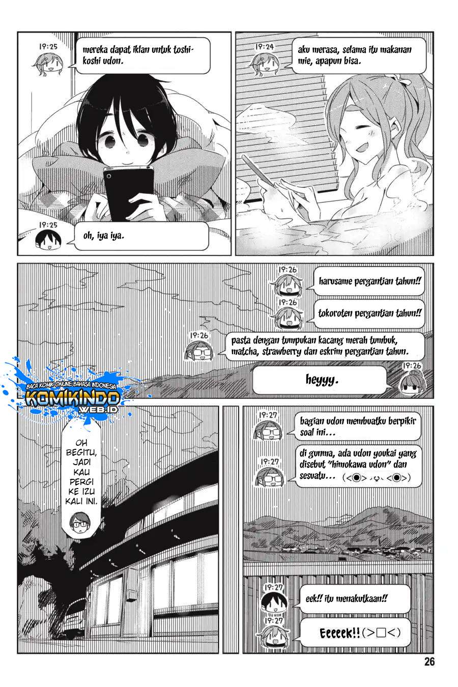 Yuru-Camp Chapter 24 Gambar 28