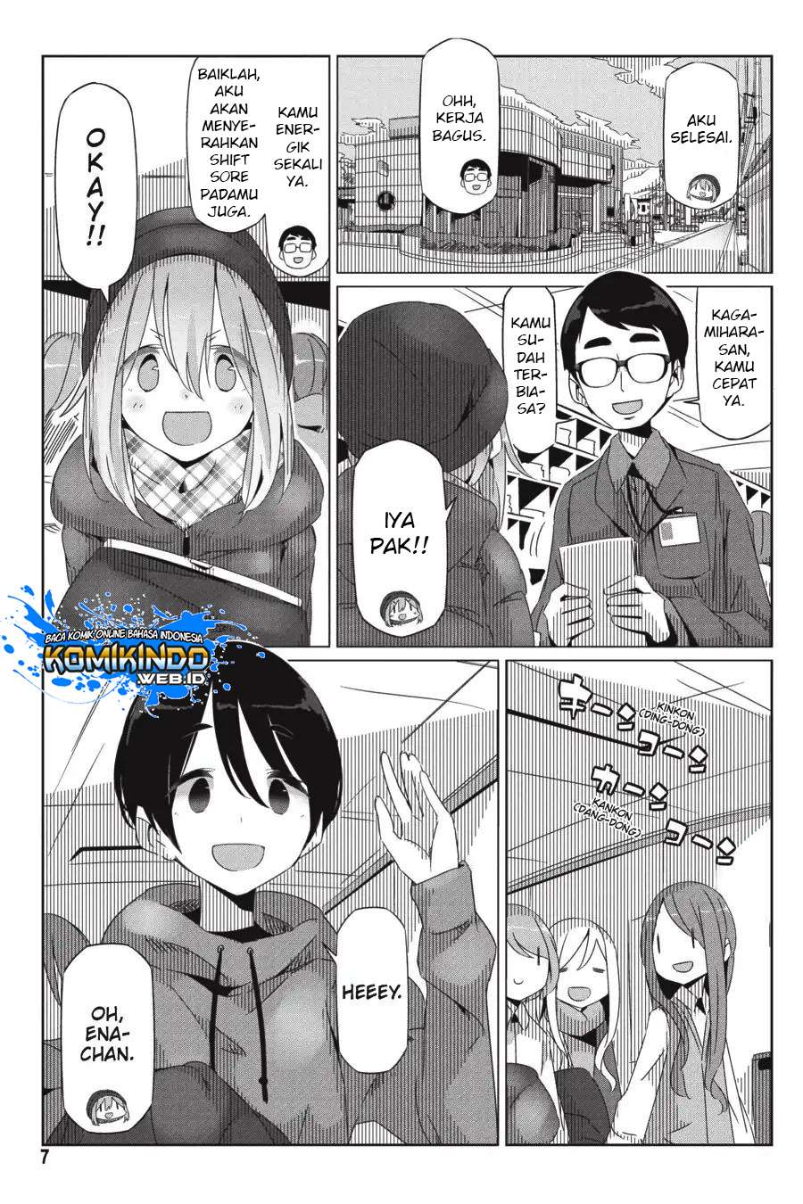 Yuru-Camp Chapter 24 Gambar 9