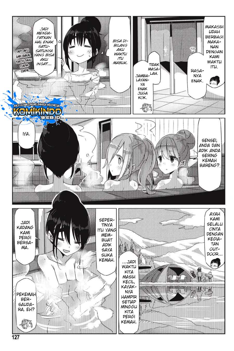 Yuru-Camp Chapter 23 Gambar 6