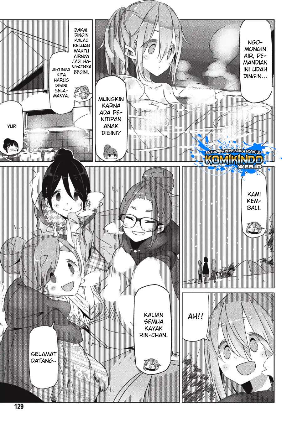 Yuru-Camp Chapter 23 Gambar 8