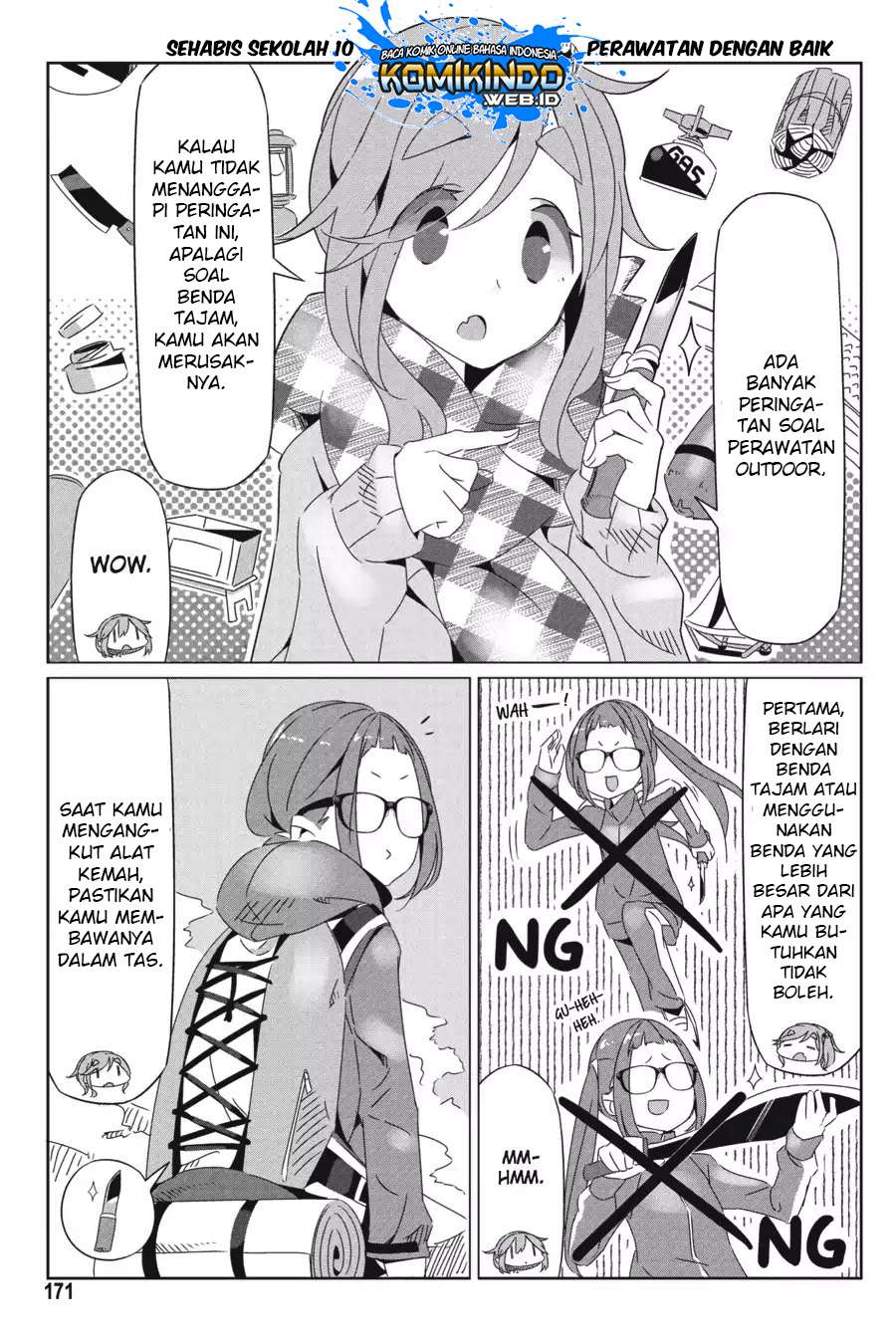 Yuru-Camp Chapter 22.5 Gambar 20