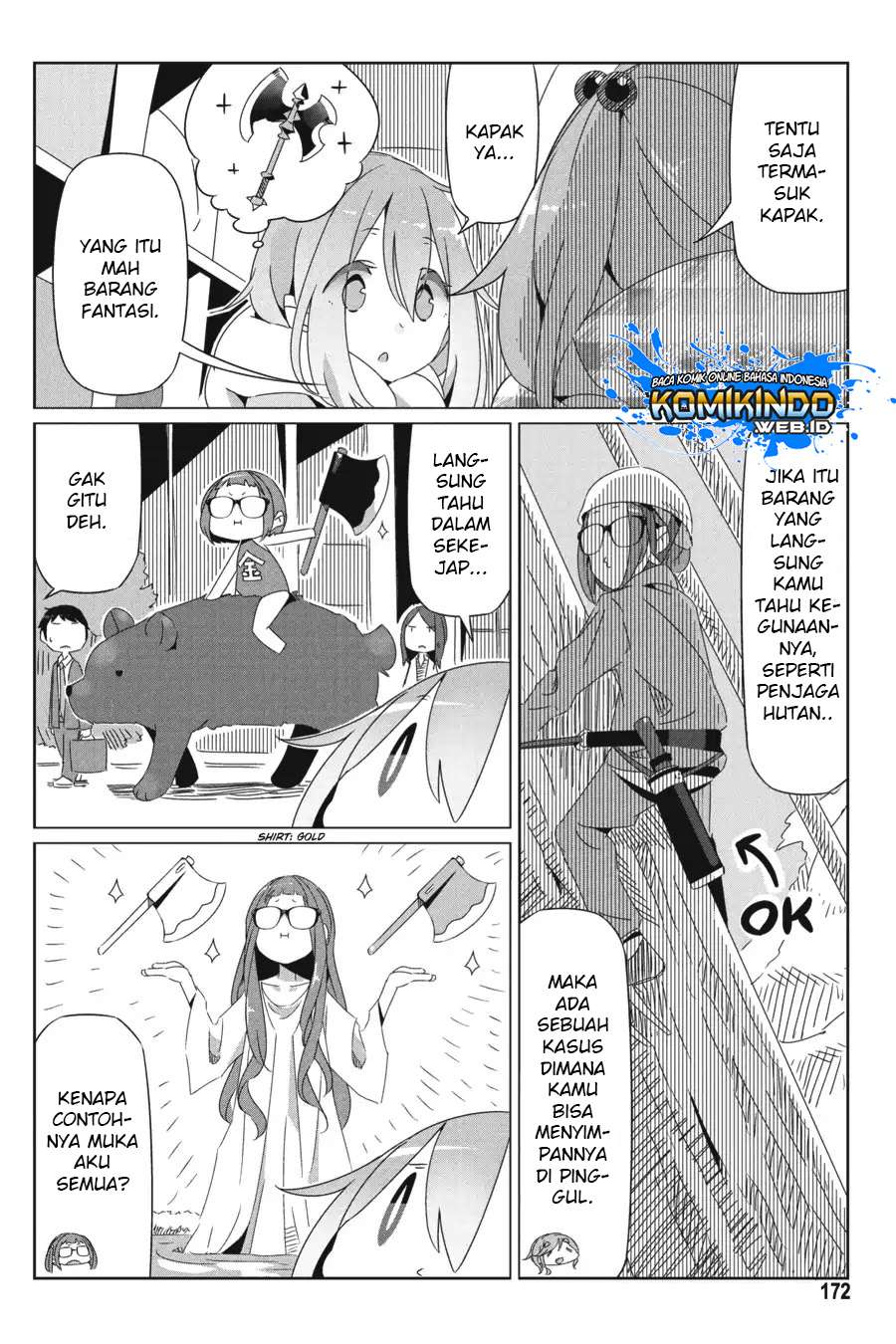 Yuru-Camp Chapter 22.5 Gambar 21