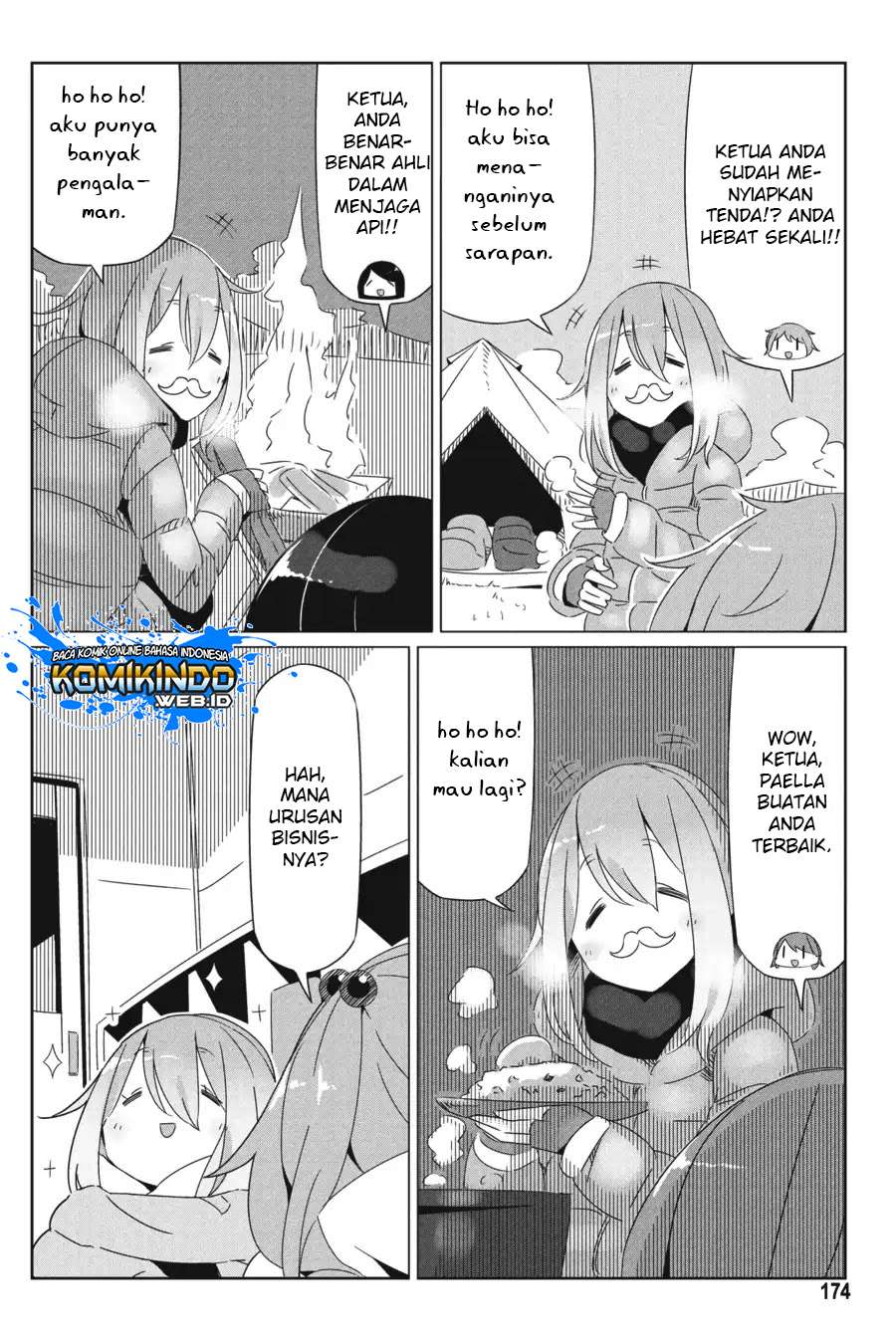 Yuru-Camp Chapter 22.5 Gambar 23
