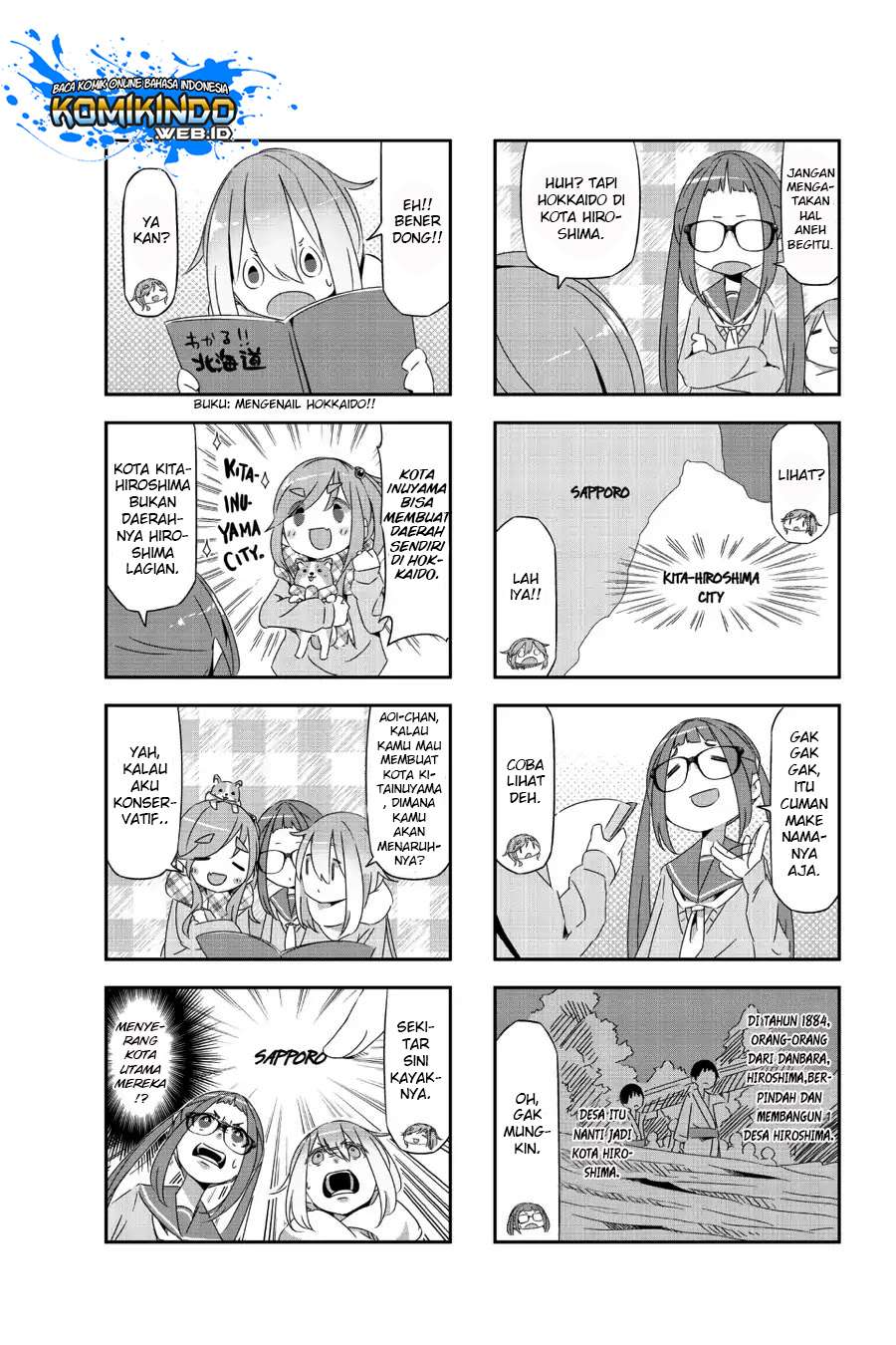 Yuru-Camp Chapter 22.5 Gambar 27