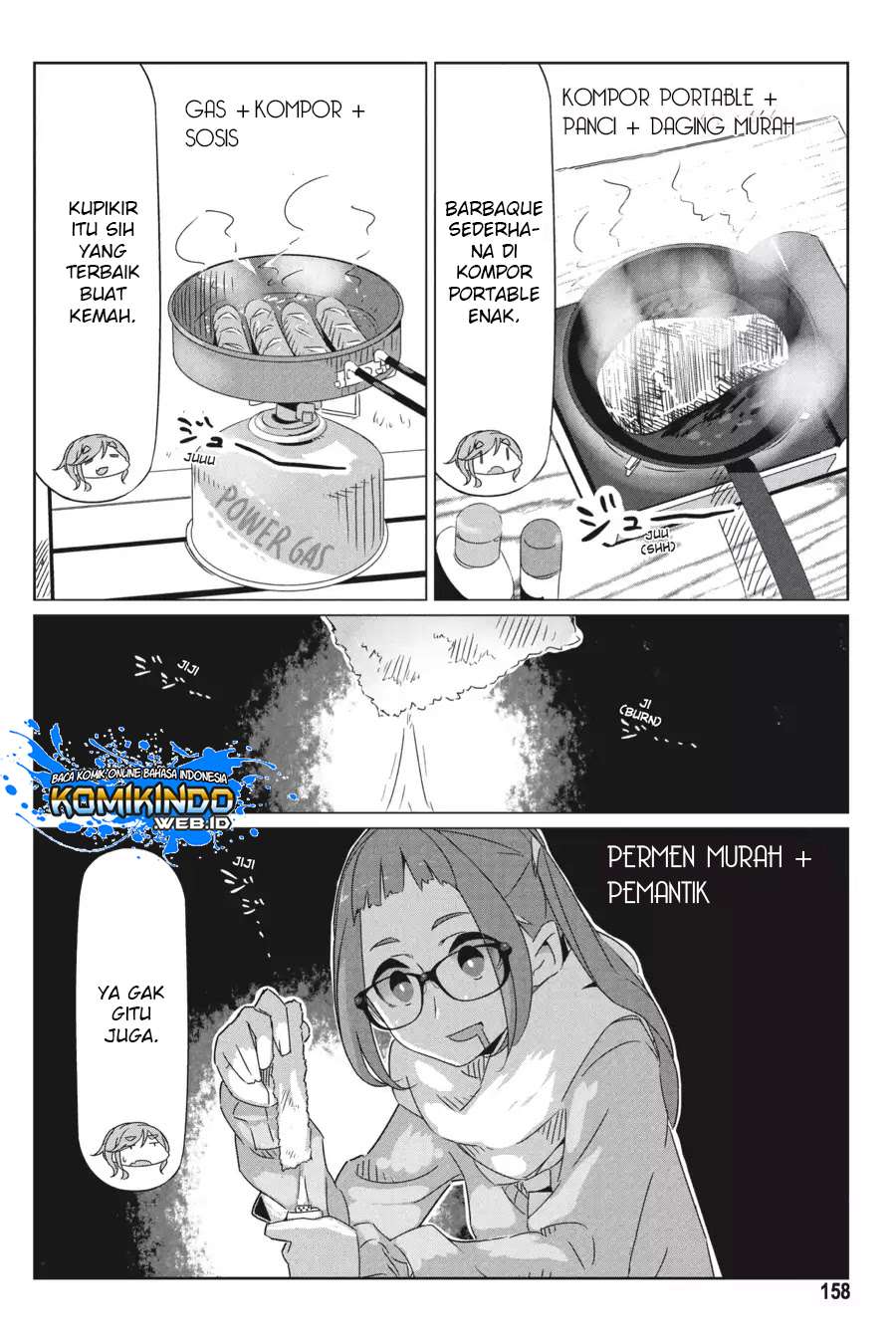Yuru-Camp Chapter 22.5 Gambar 7