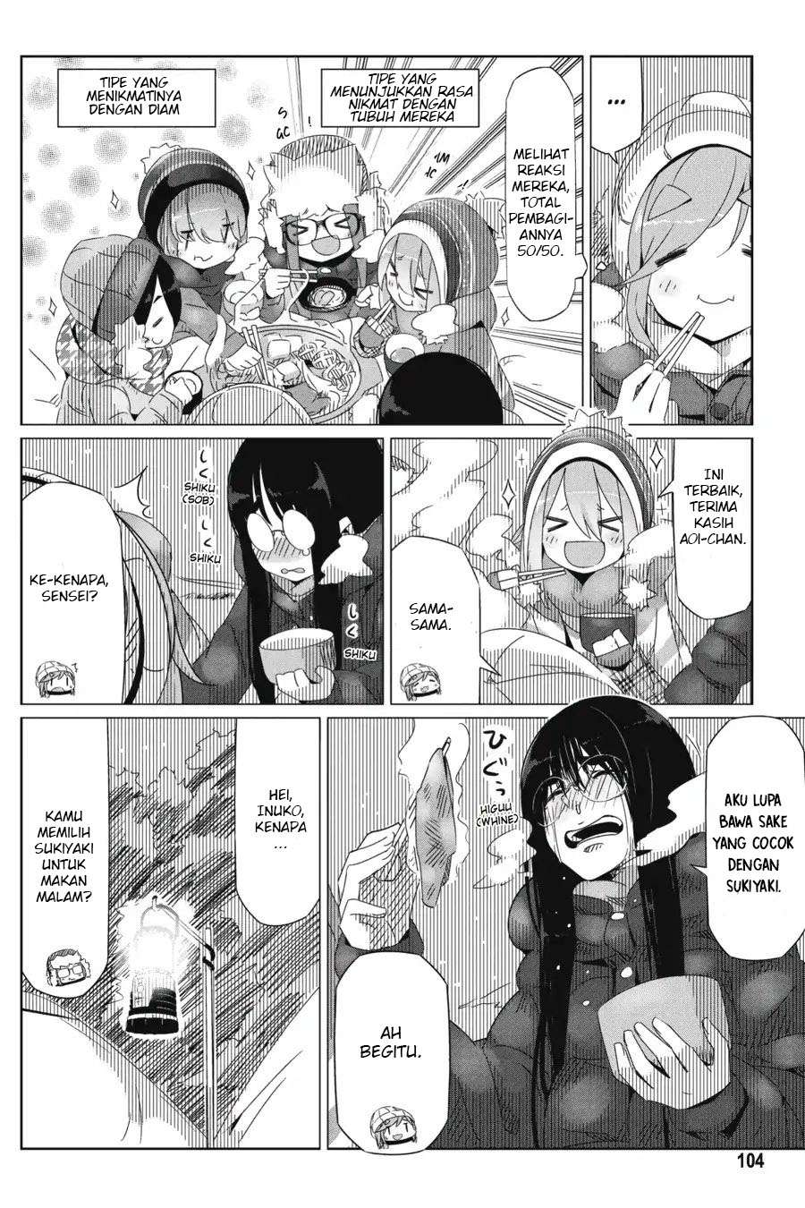 Yuru-Camp Chapter 22 Gambar 12