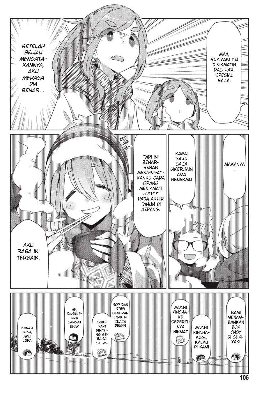 Yuru-Camp Chapter 22 Gambar 14