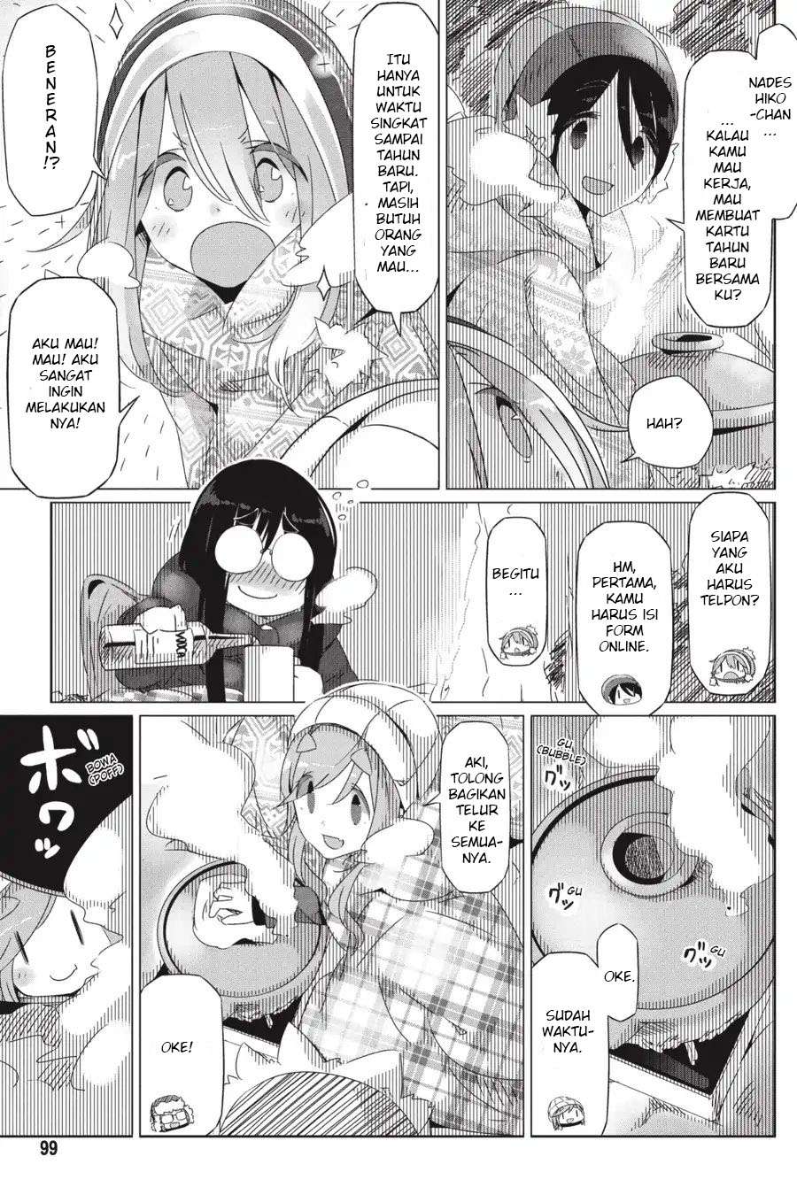 Yuru-Camp Chapter 22 Gambar 7