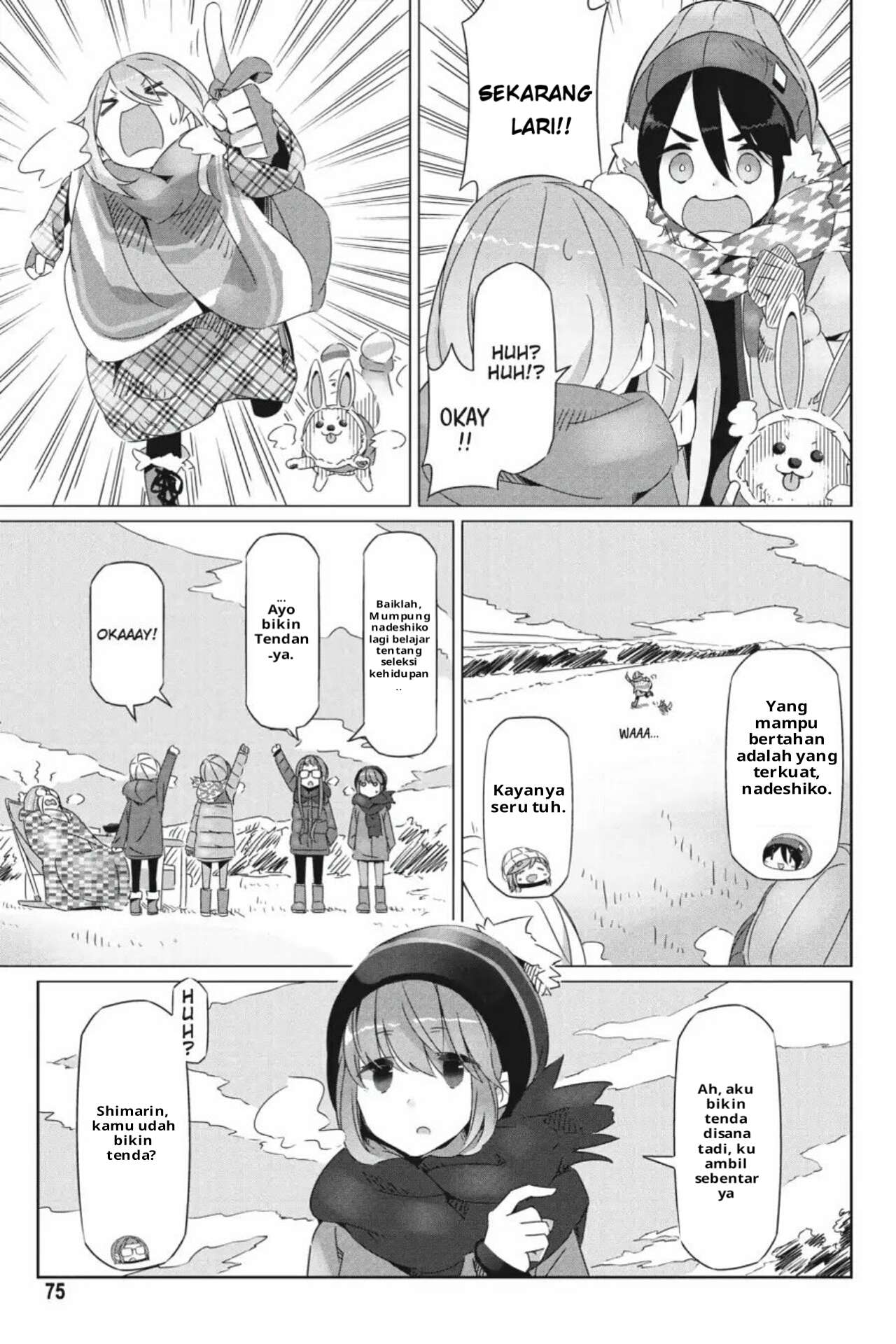 Yuru-Camp Chapter 21 Gambar 13