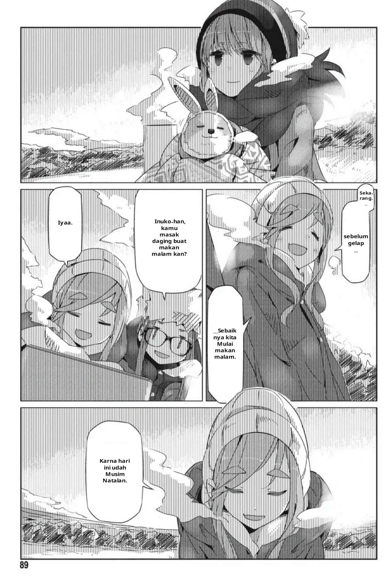 Yuru-Camp Chapter 21 Gambar 25