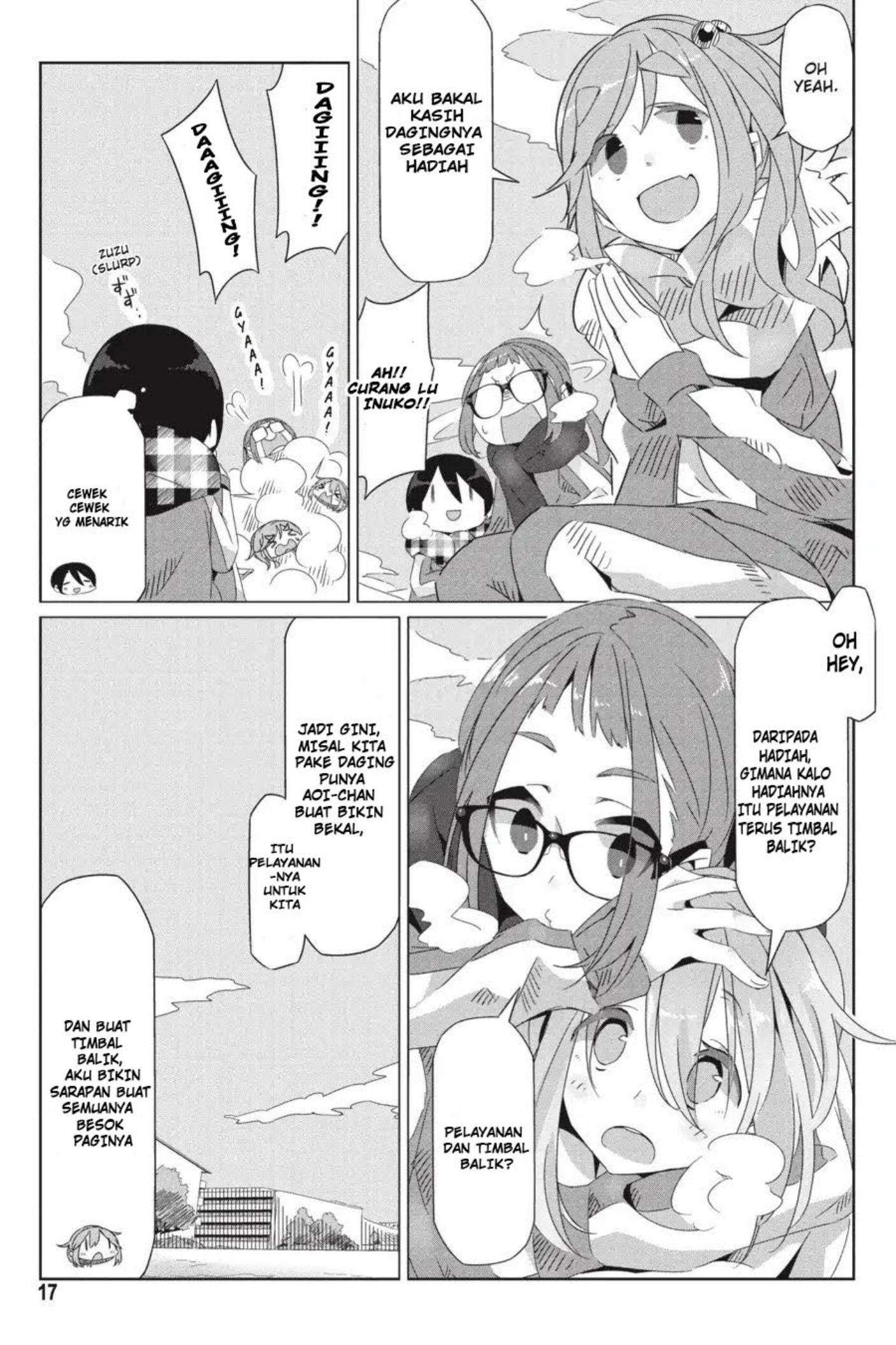 Yuru-Camp Chapter 19 Gambar 20