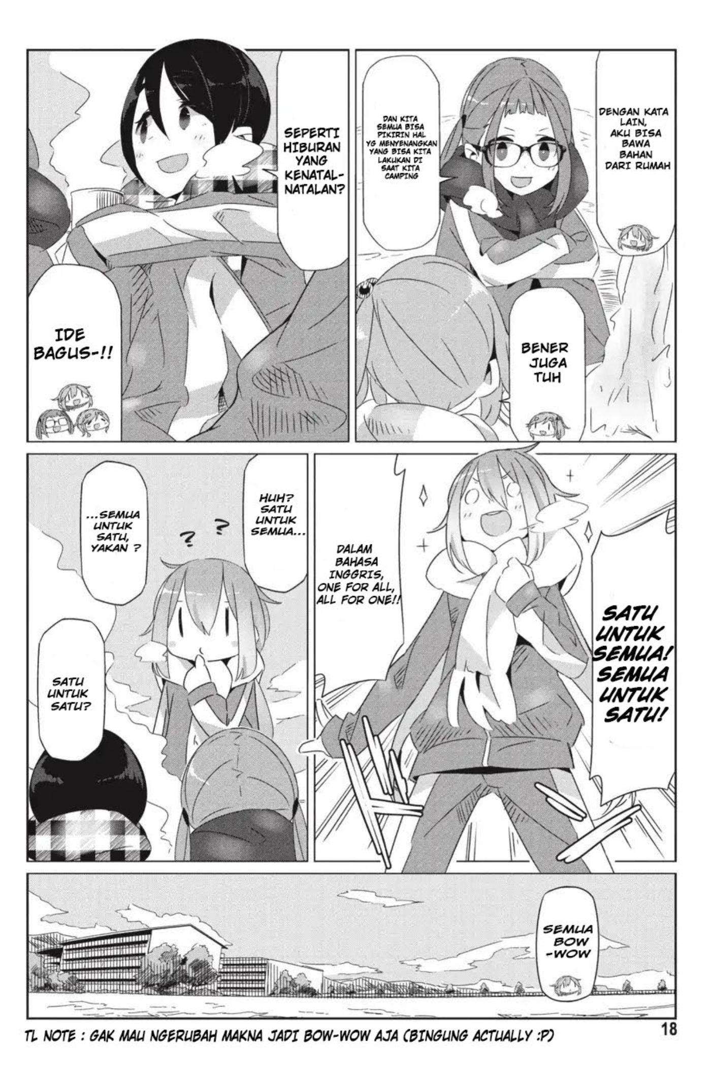 Yuru-Camp Chapter 19 Gambar 21