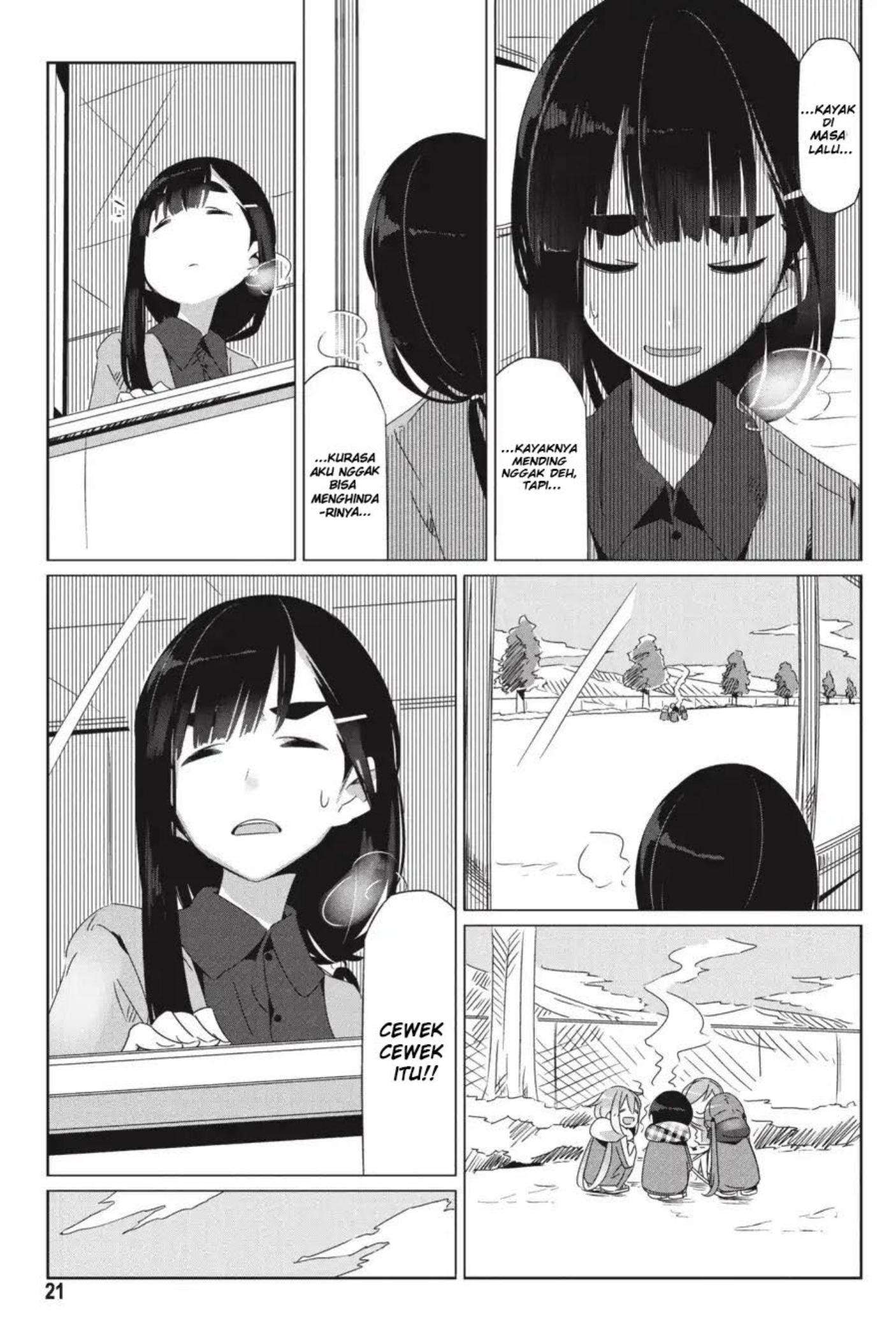 Yuru-Camp Chapter 19 Gambar 24