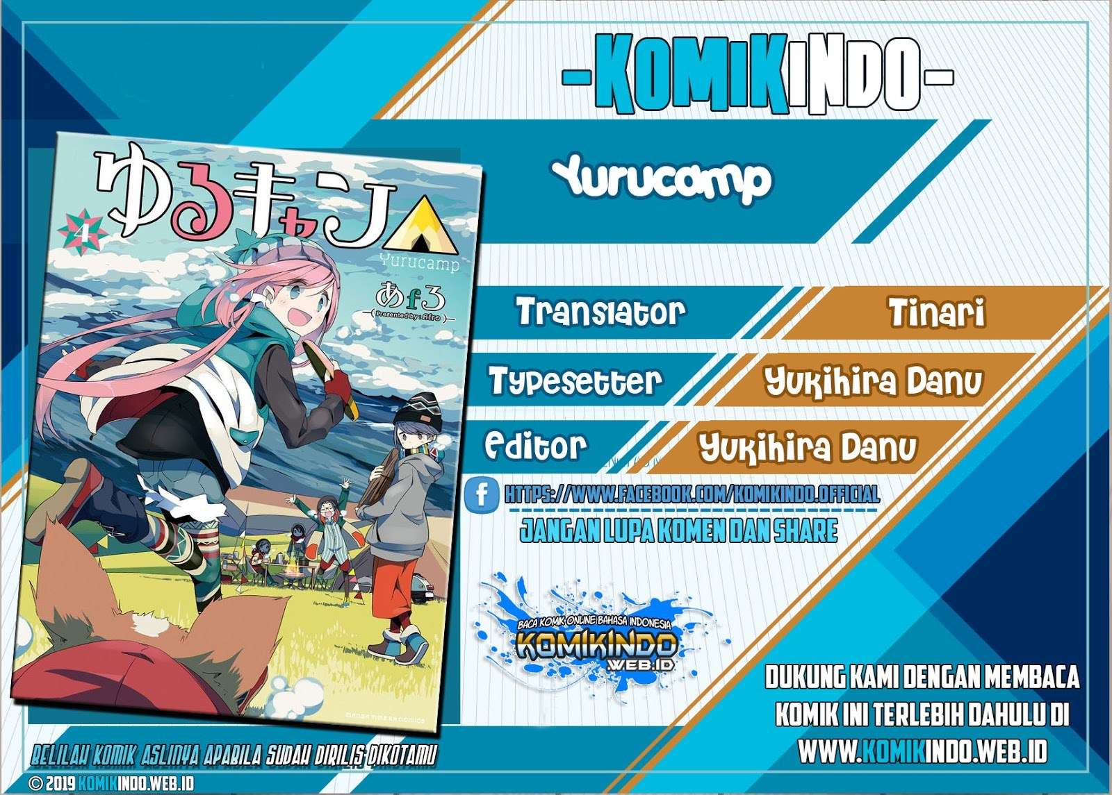 Baca Komik Yuru-Camp Chapter 18 Gambar 1