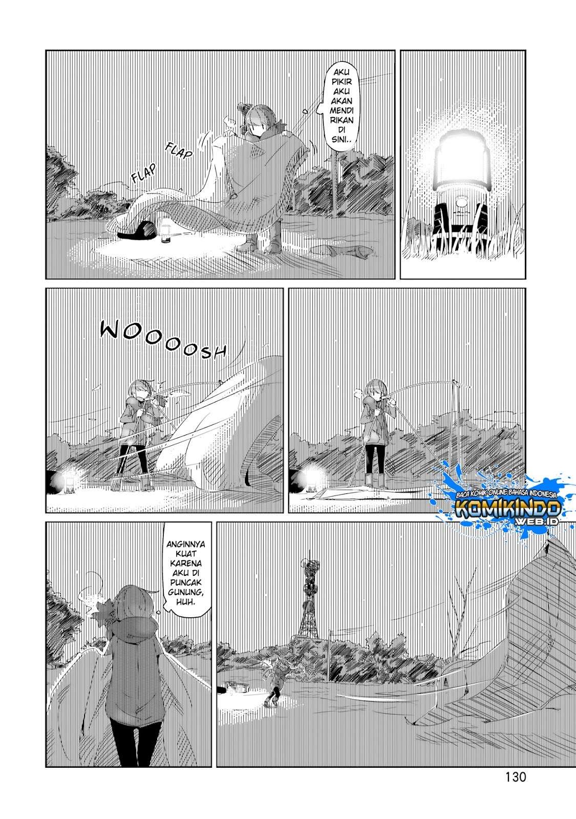 Yuru-Camp Chapter 18 Gambar 10