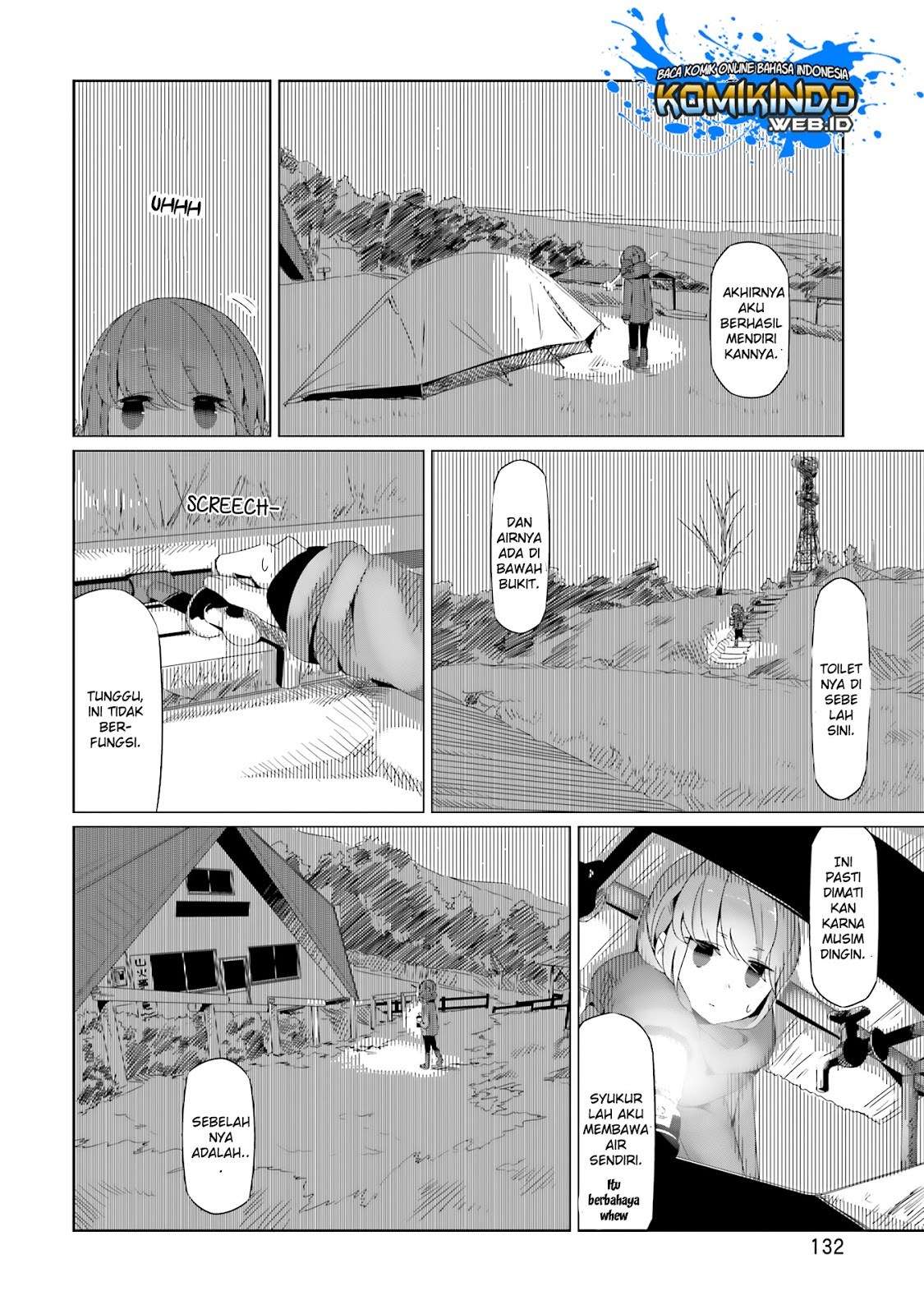 Yuru-Camp Chapter 18 Gambar 12
