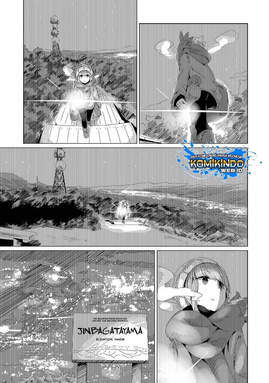 Yuru-Camp Chapter 18 Gambar 15
